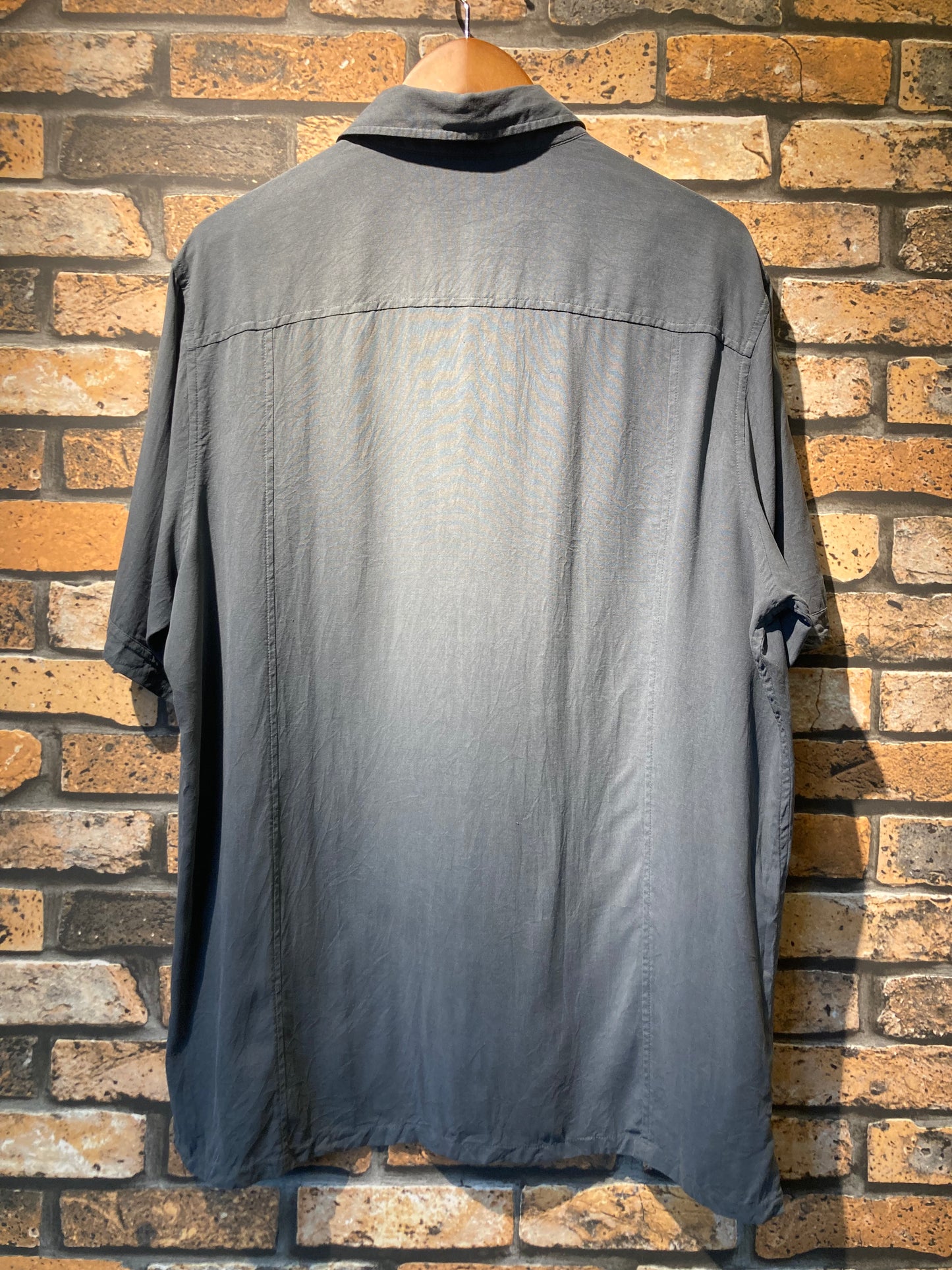 A[X]IST silk shirt "green"