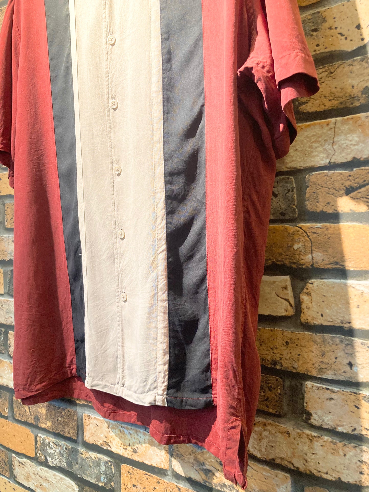 A[X]IST silk shirt "red"