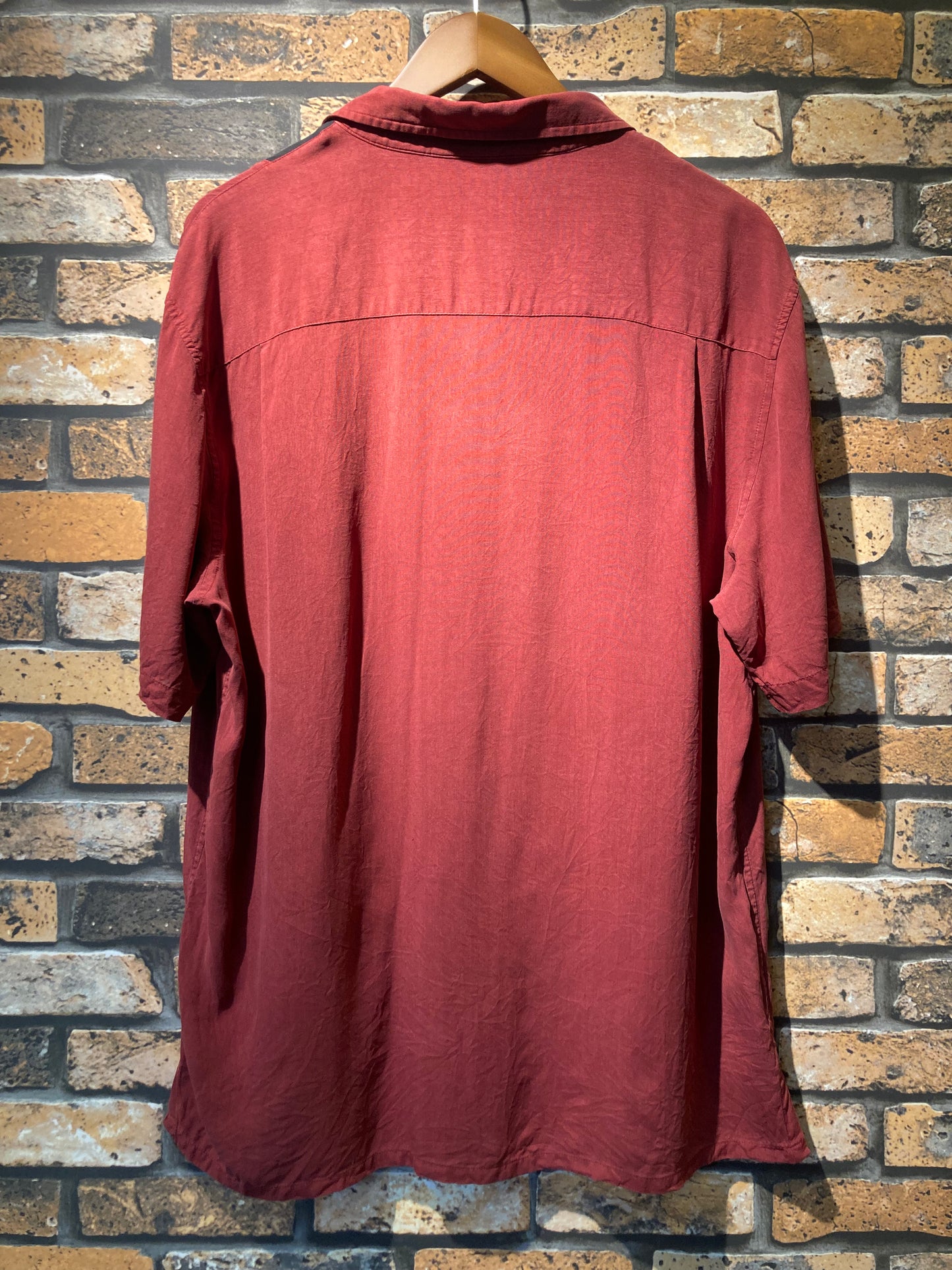 A[X]IST silk shirt "red"