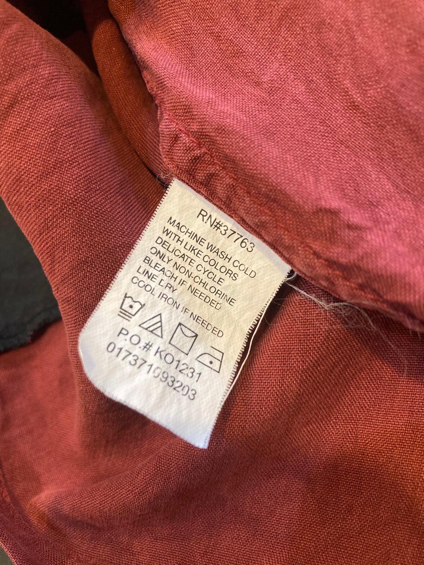A[X]IST silk shirt "red"