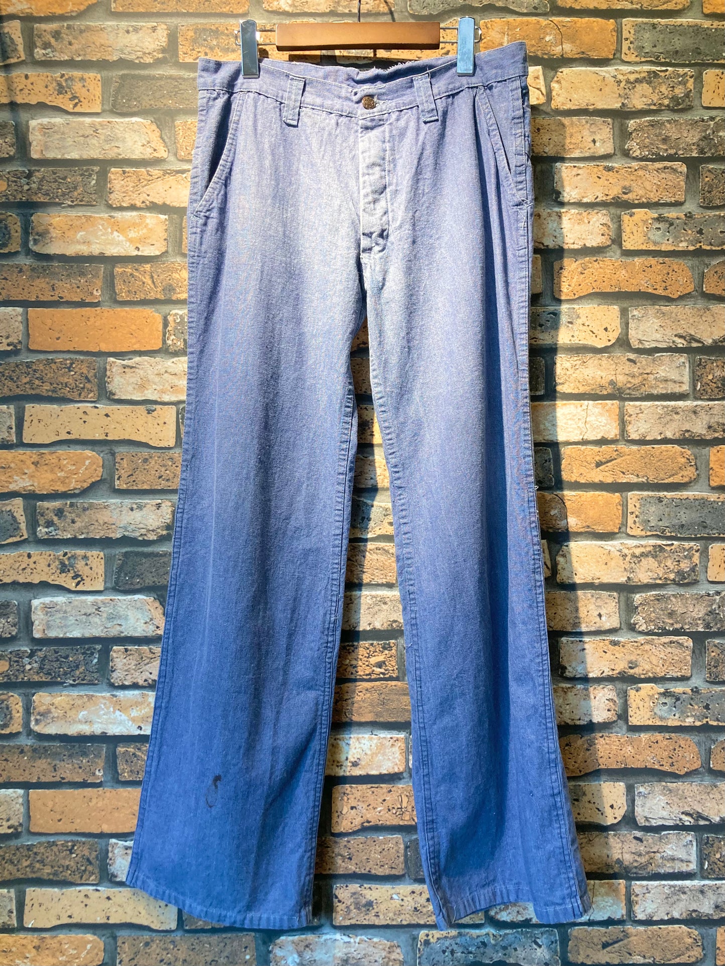 Chambray pants 80's~ Euro vintage