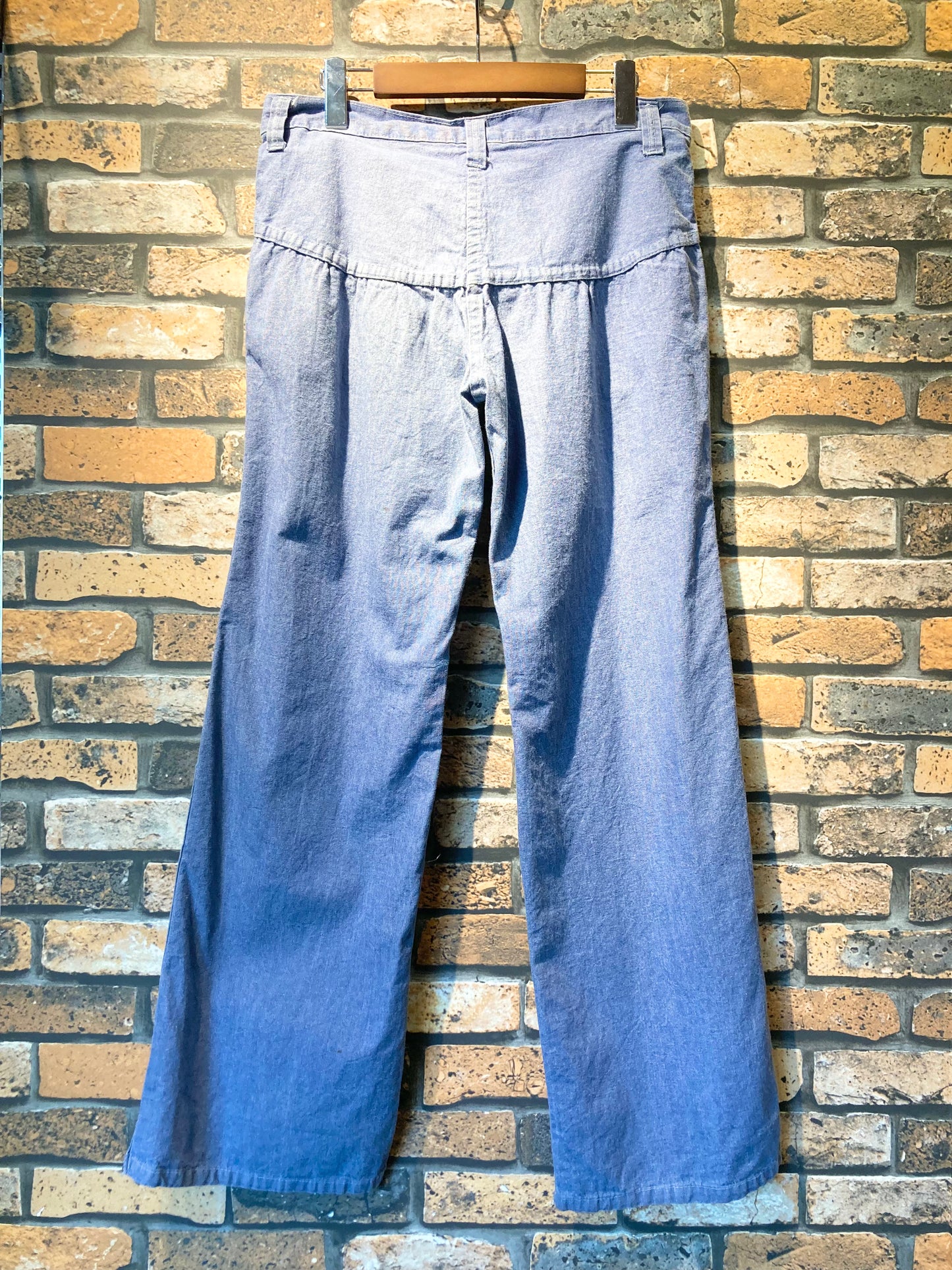 Chambray pants 80's~ Euro vintage