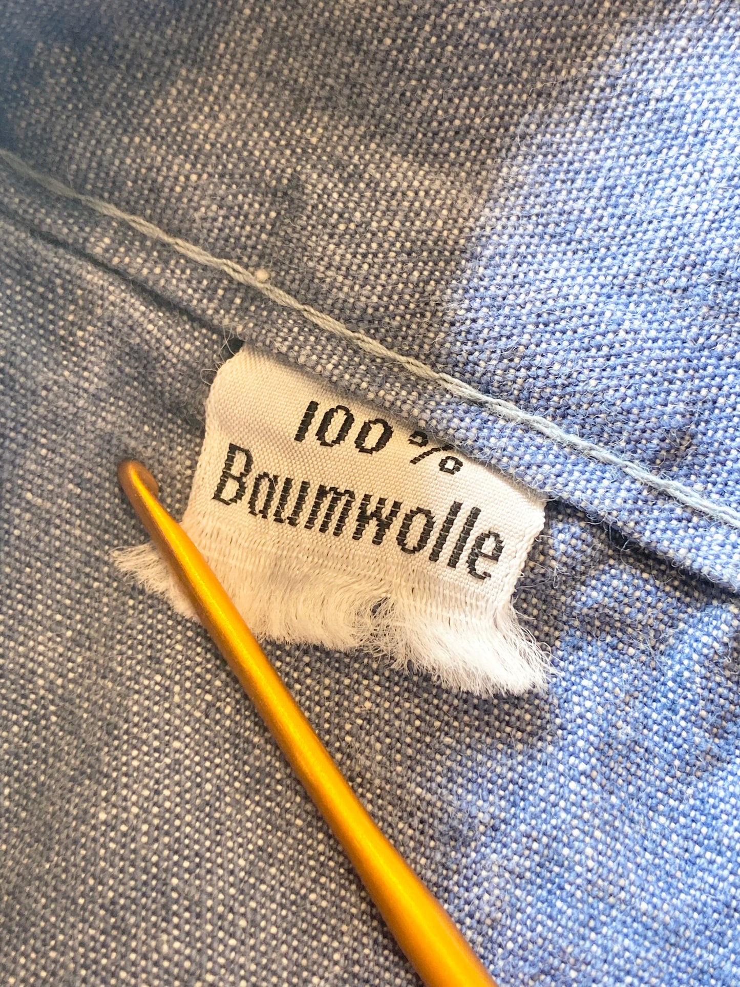 Chambray pants 80's~ Euro vintage