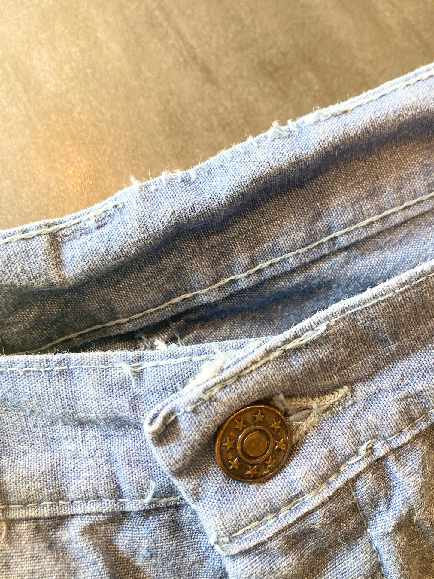 Chambray pants 80's~ Euro vintage