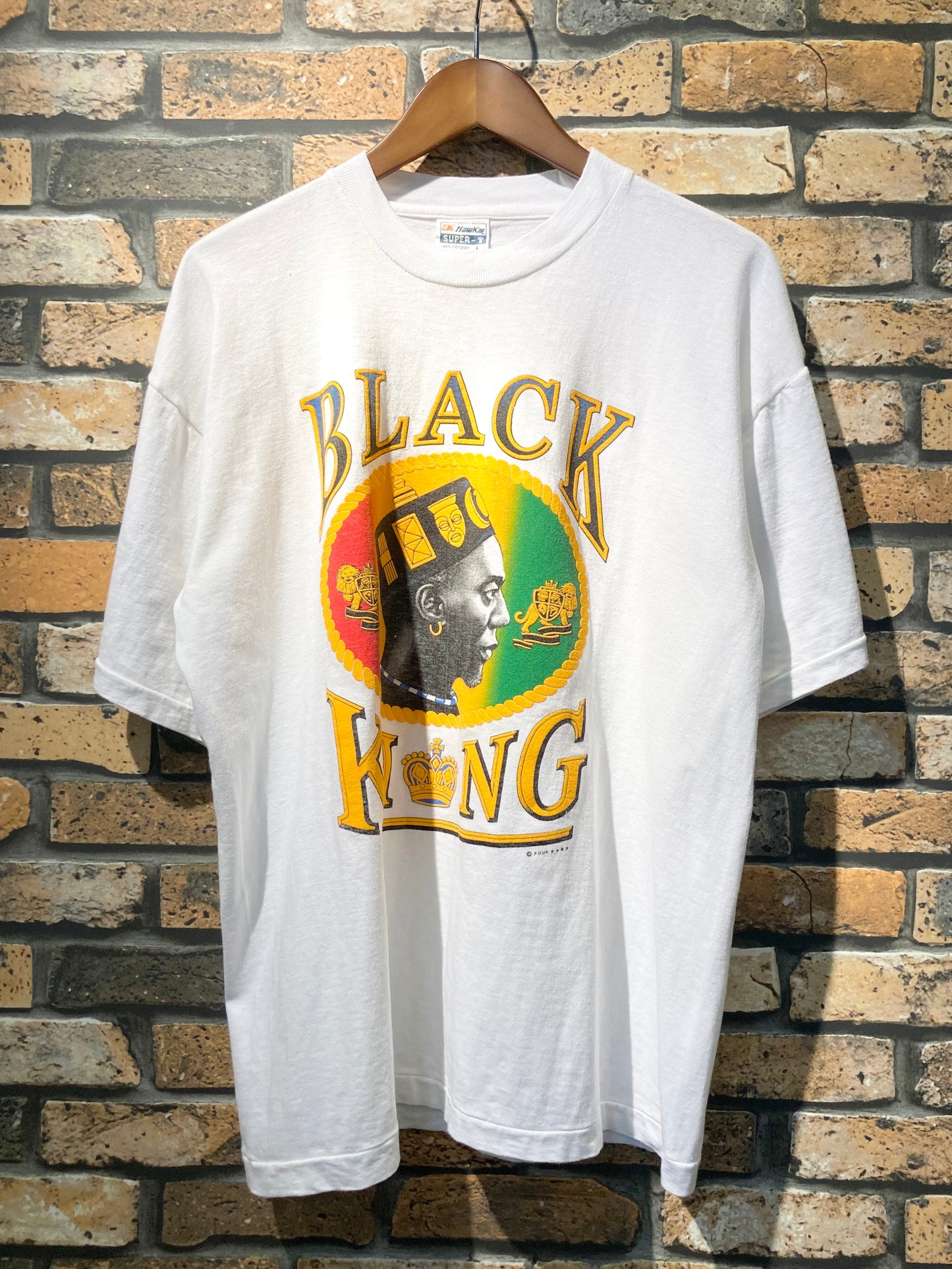 BLACK KING T-shirt 90's~