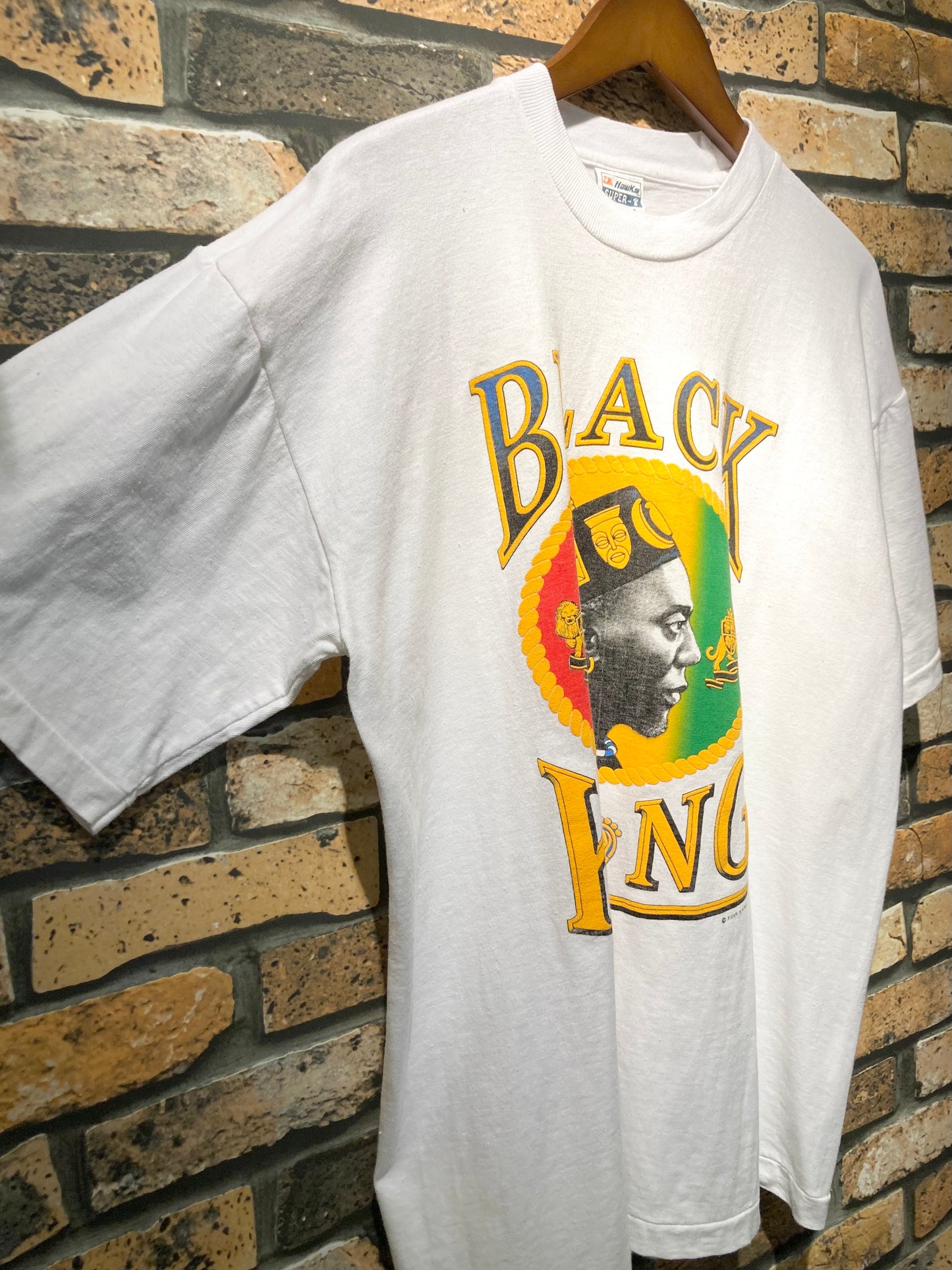 BLACK KING T-shirt 90's~