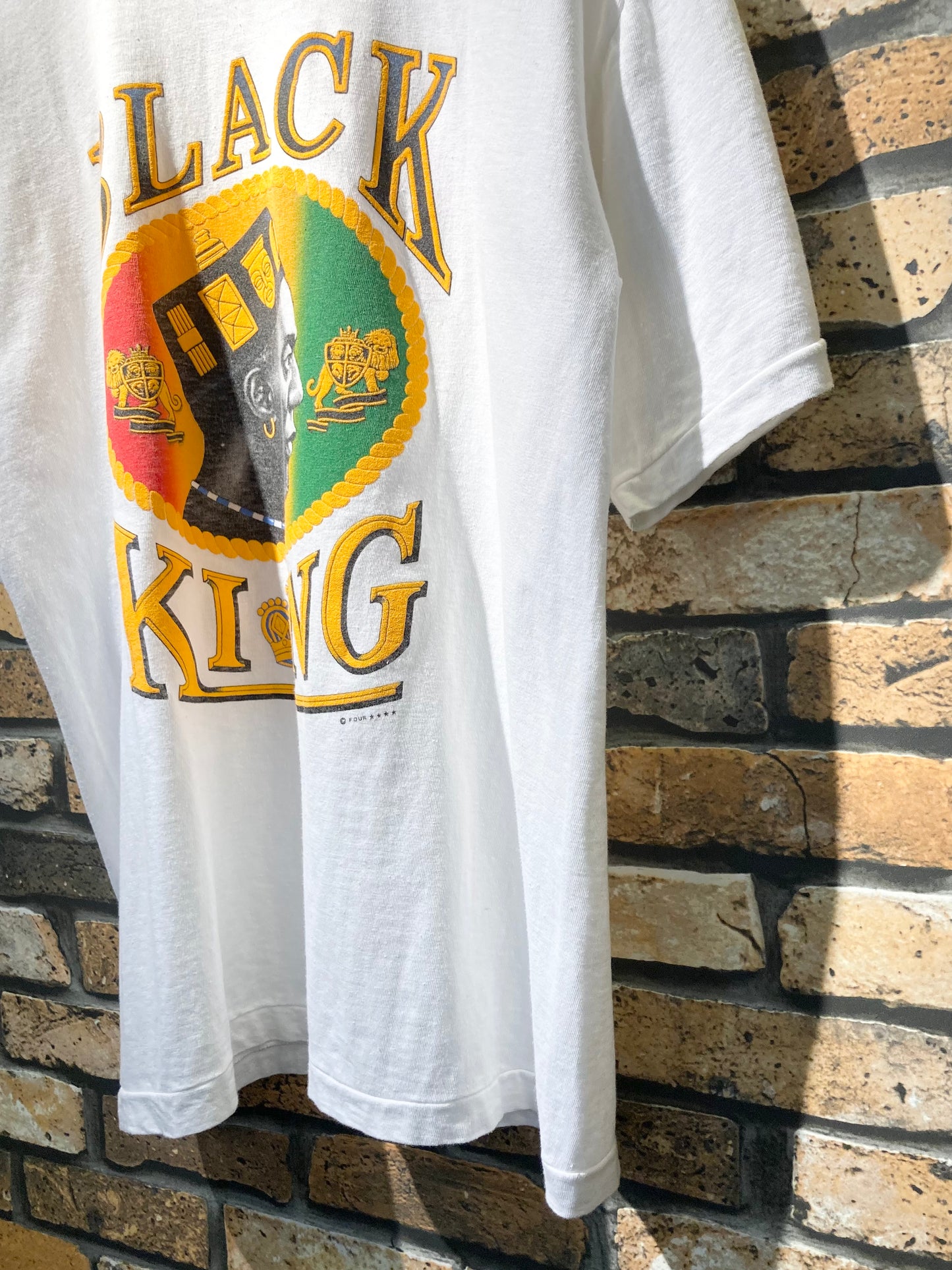 BLACK KING T-shirt 90's~