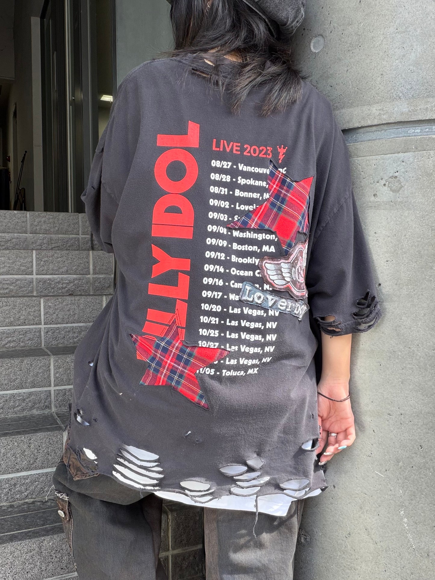 BILLY IDOL remake T-shirt