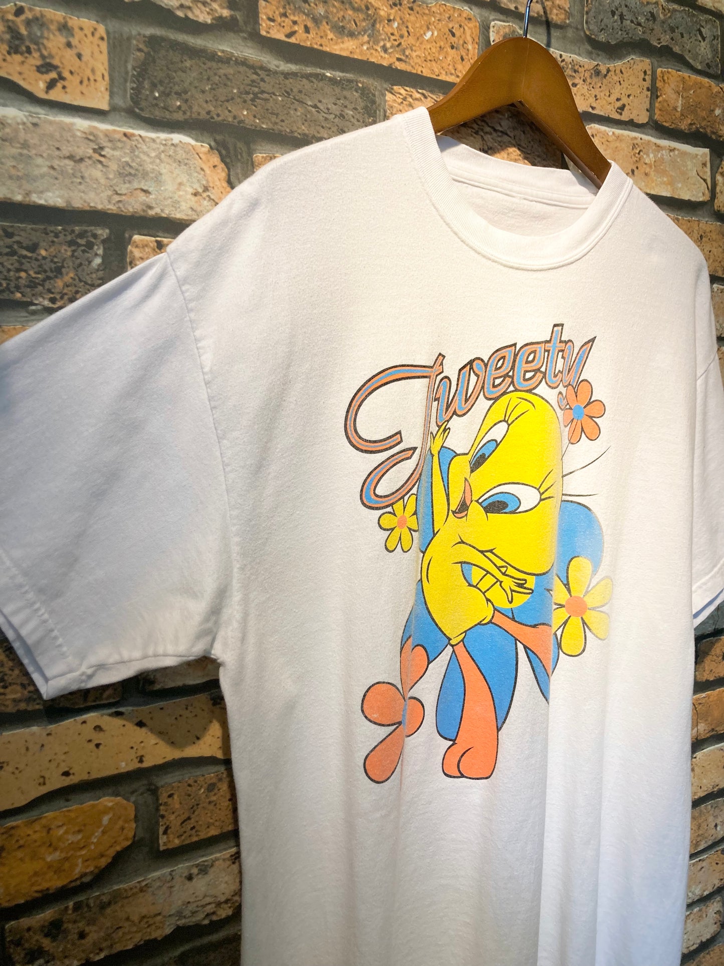 Tweety (from LOONEY TUNES) T-shirt 00's~