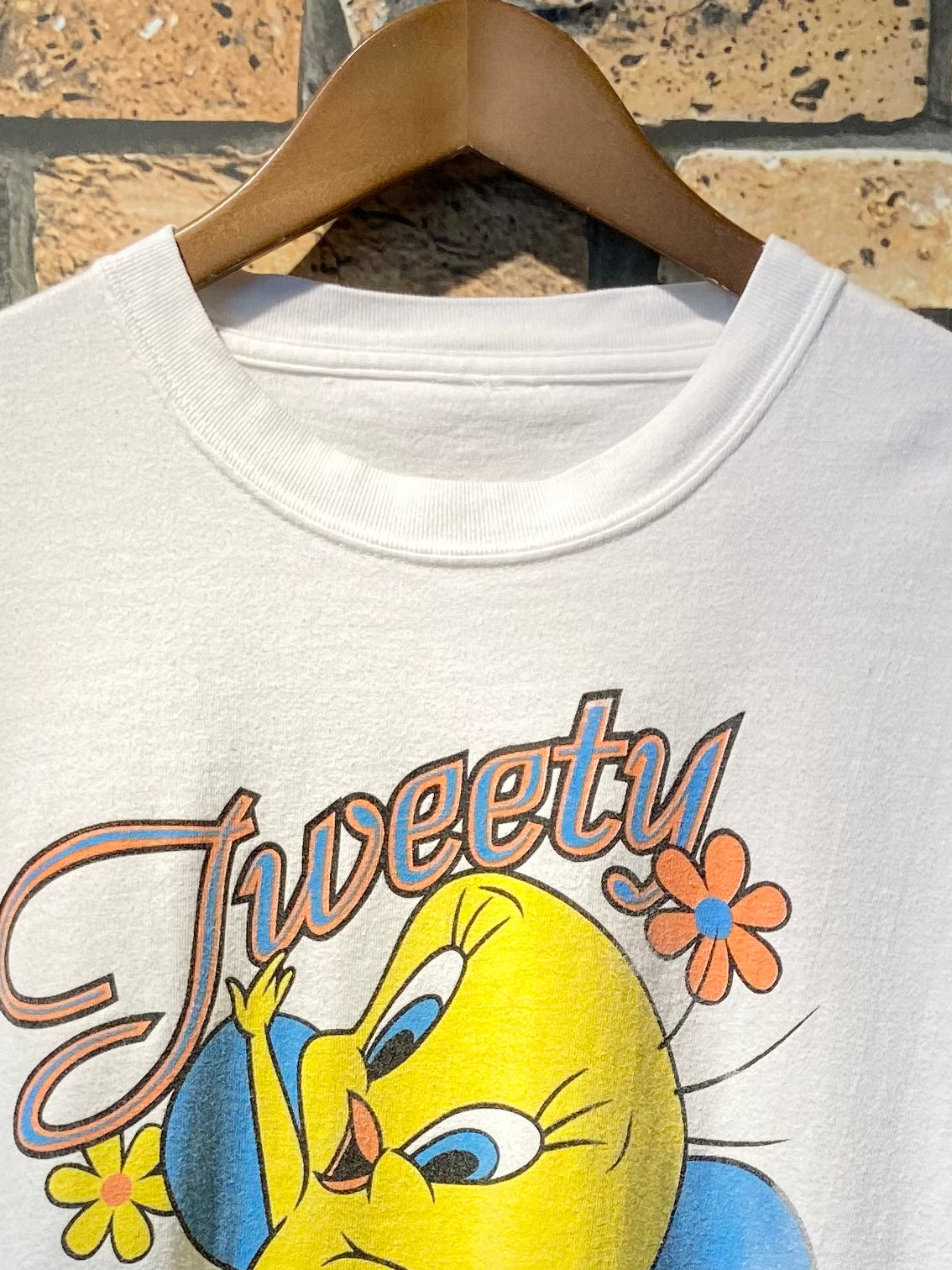 Tweety (from LOONEY TUNES) T-shirt 00's~