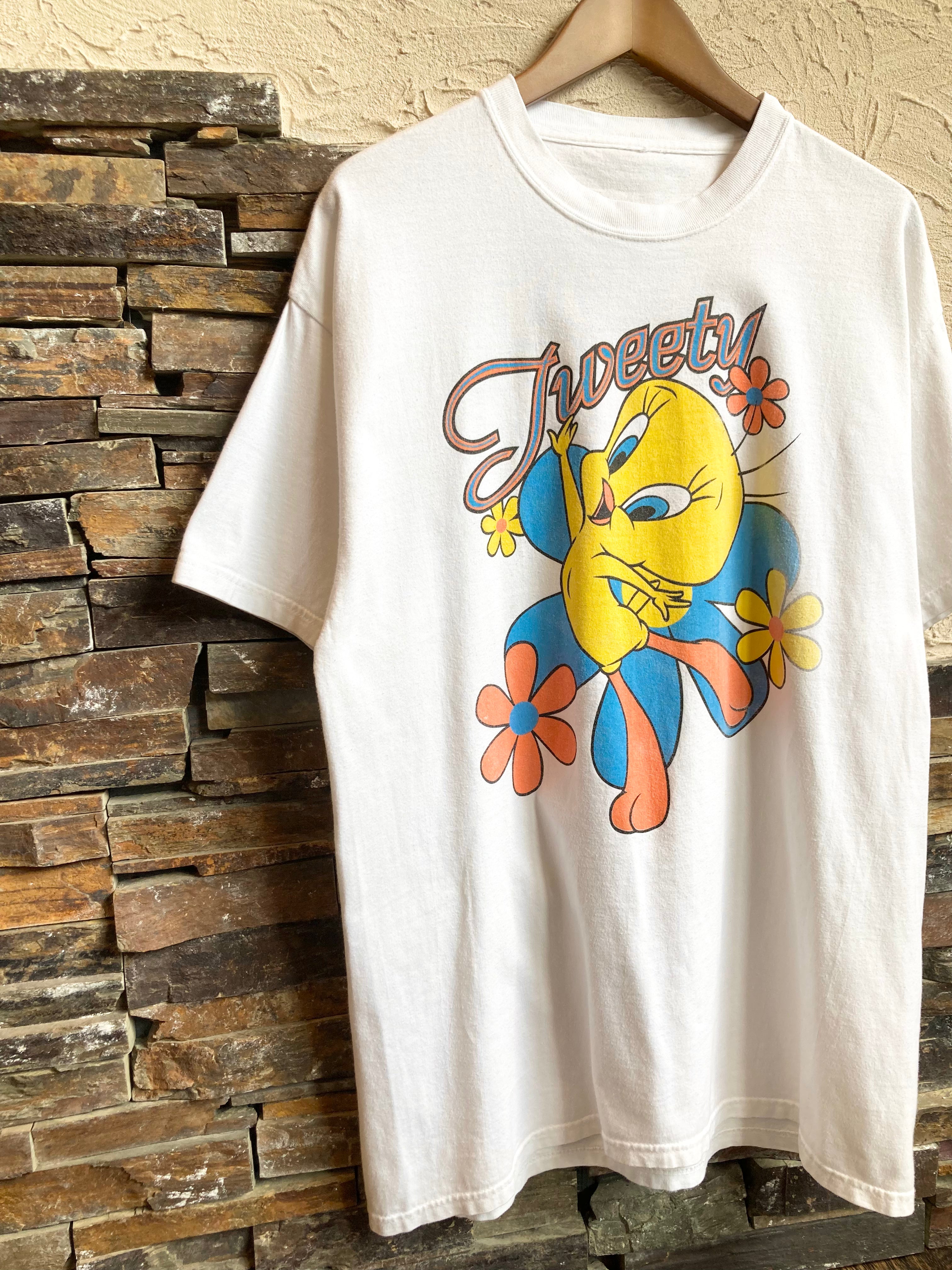 Tweety (from LOONEY TUNES) T-shirt 00's~
