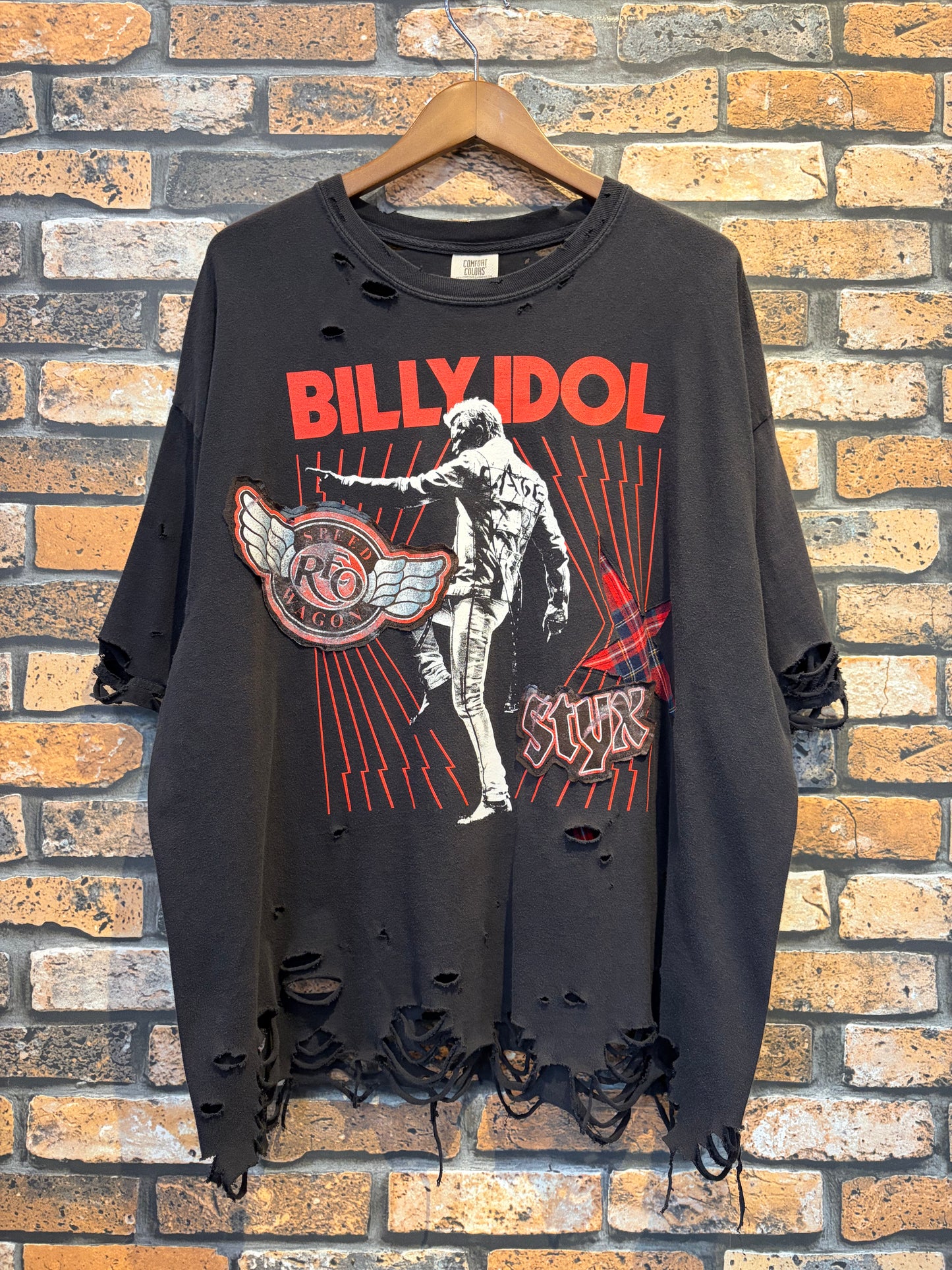 BILLY IDOL remake T-shirt
