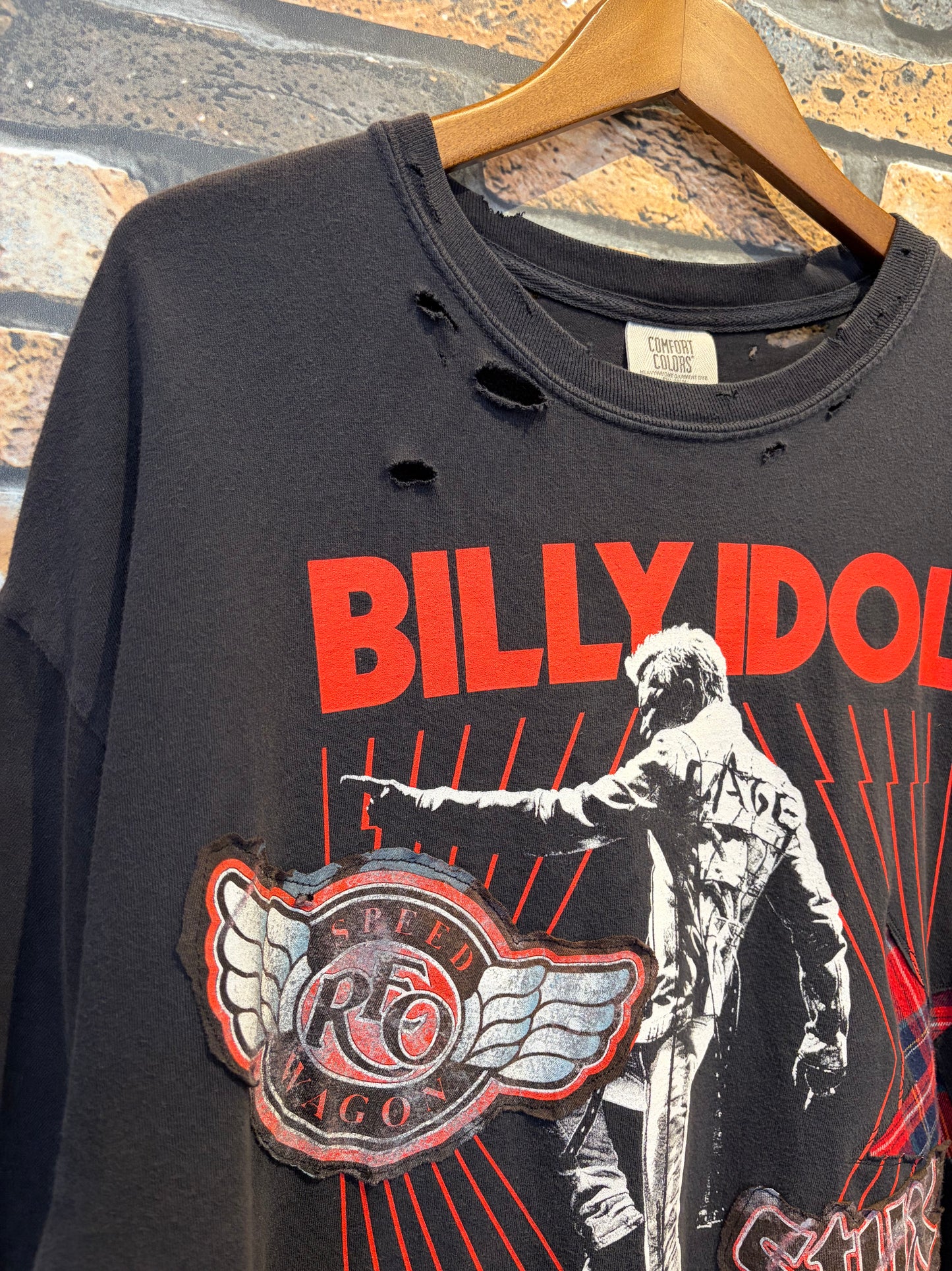 BILLY IDOL remake T-shirt