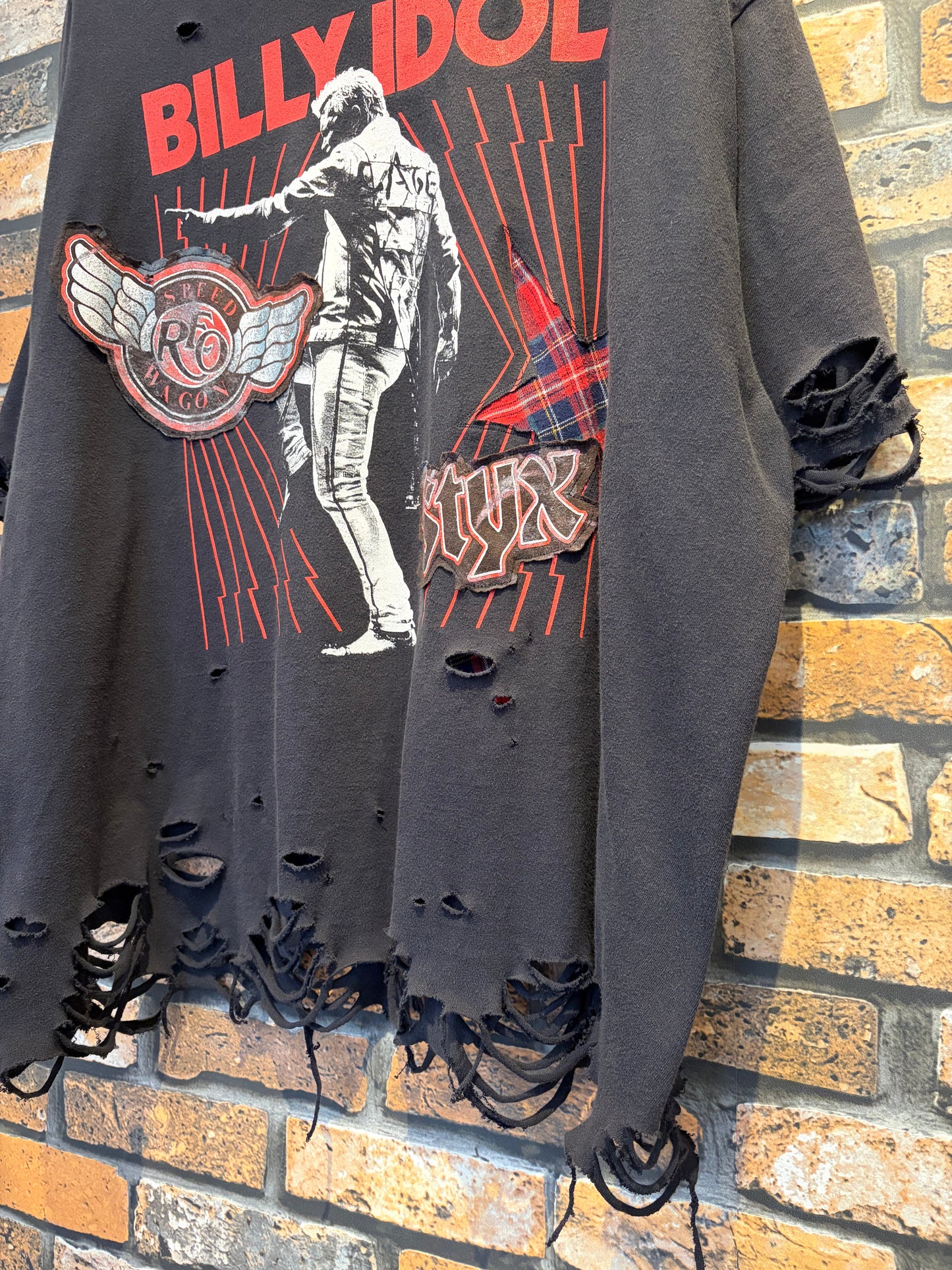 BILLY IDOL remake T-shirt