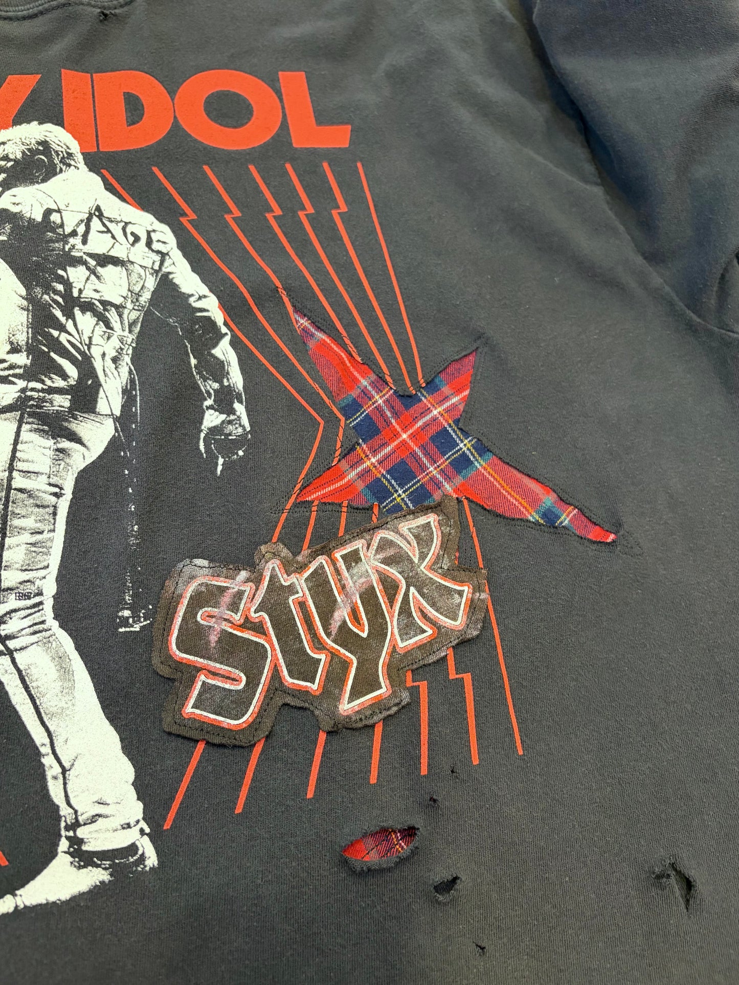 BILLY IDOL remake T-shirt