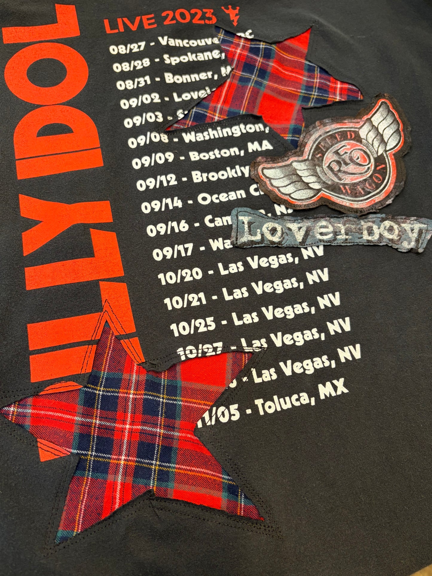 BILLY IDOL remake T-shirt