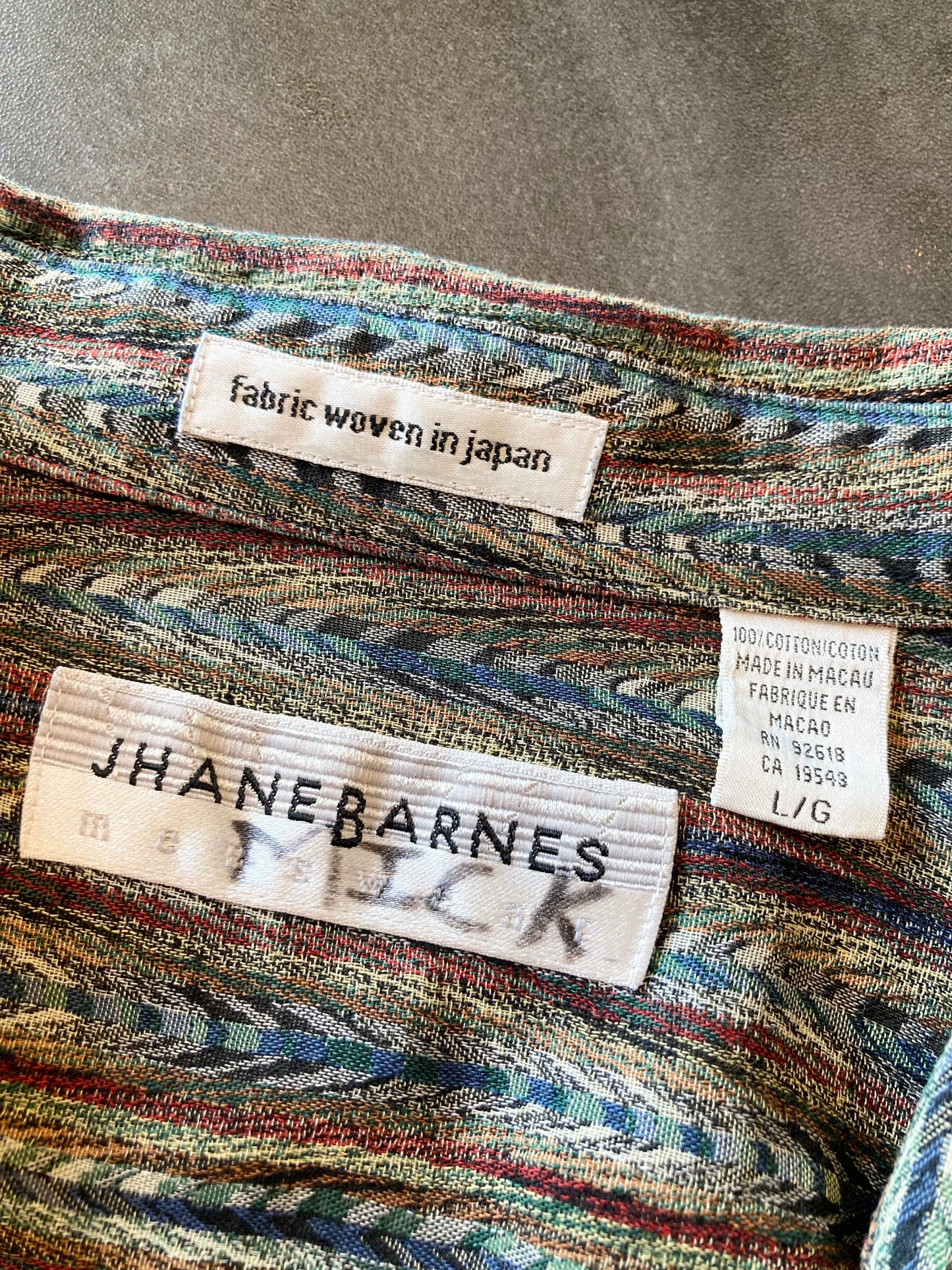 JHANE BARNES shirt 90's~