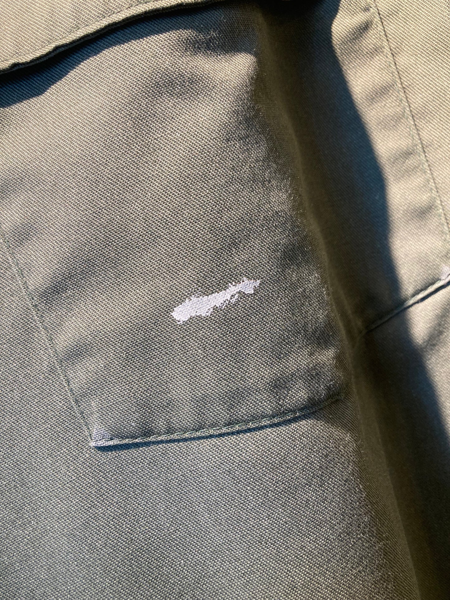 U.S.NAVY short sleeve shirt 80's~