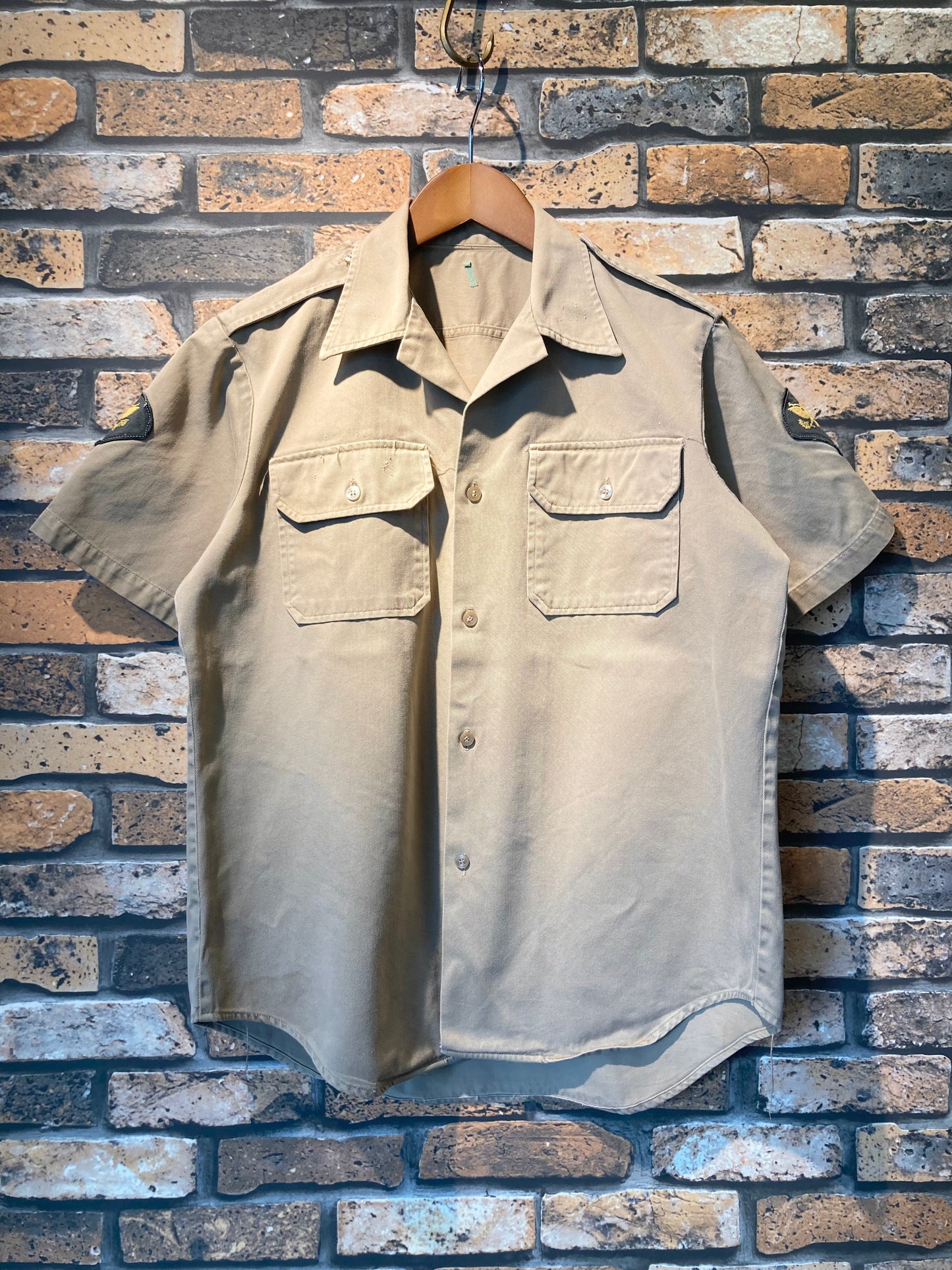 U.S.ARMY short sleeve shirt 60's~