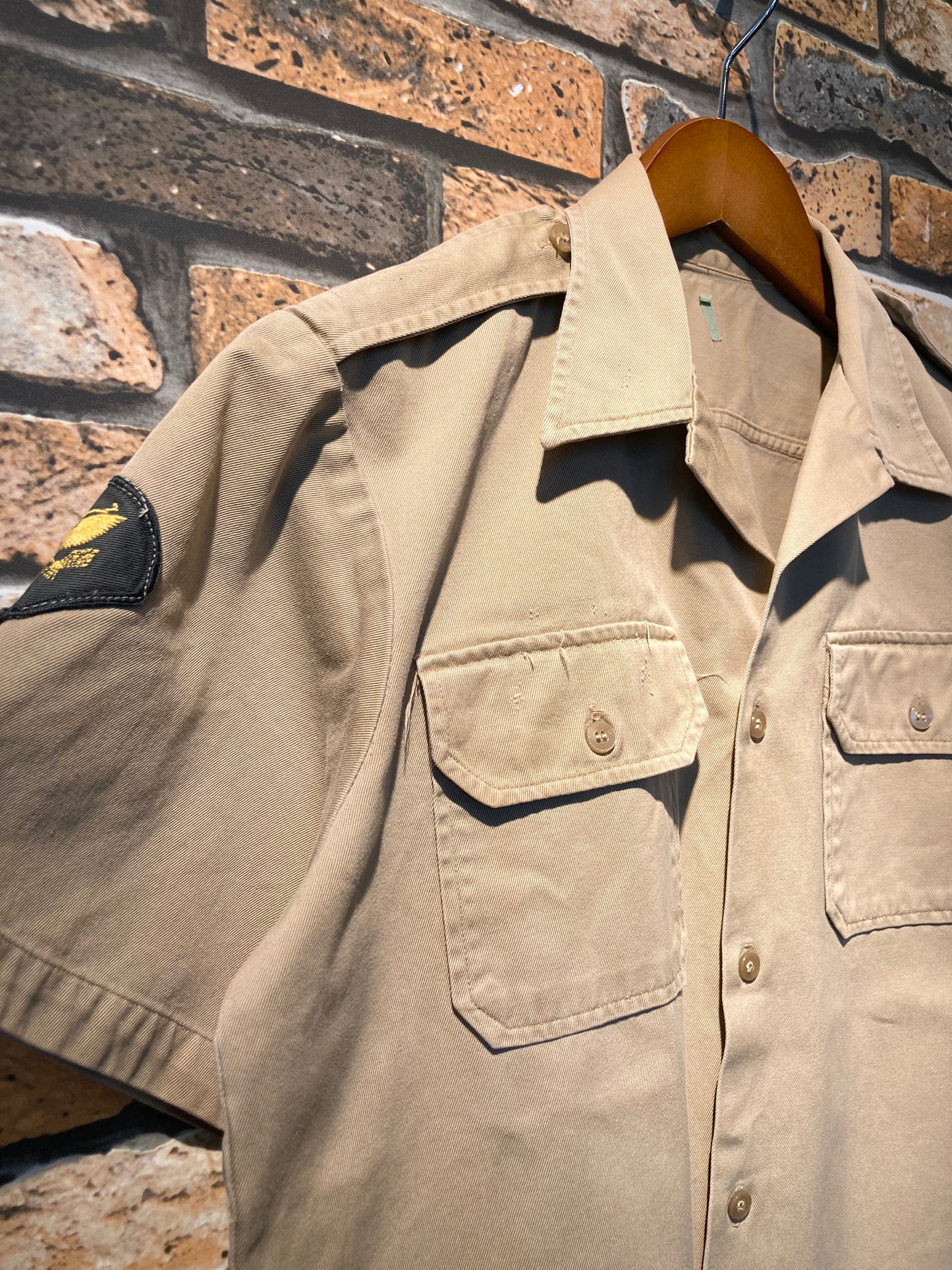 U.S.ARMY short sleeve shirt 60's~