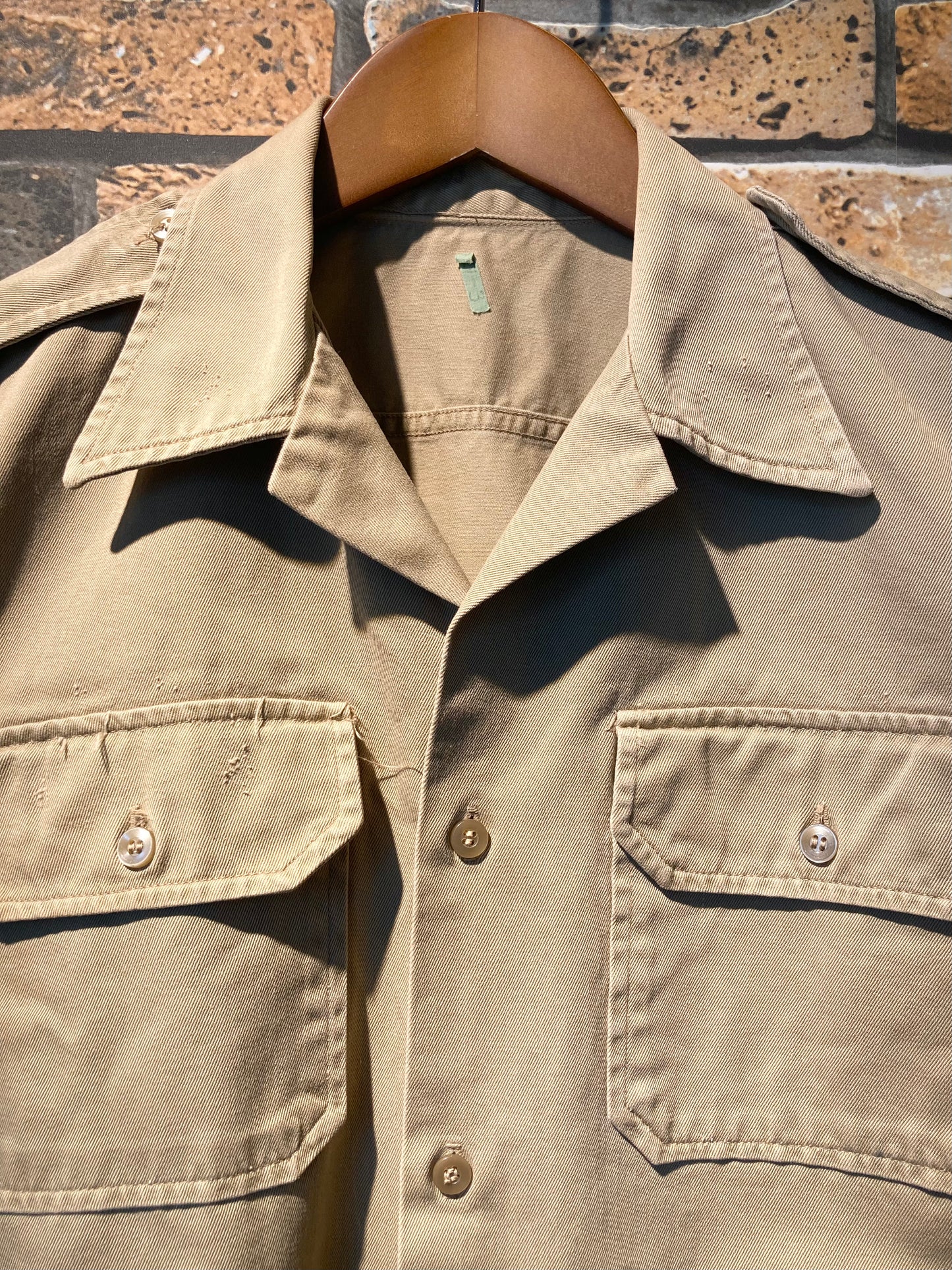 U.S.ARMY short sleeve shirt 60's~
