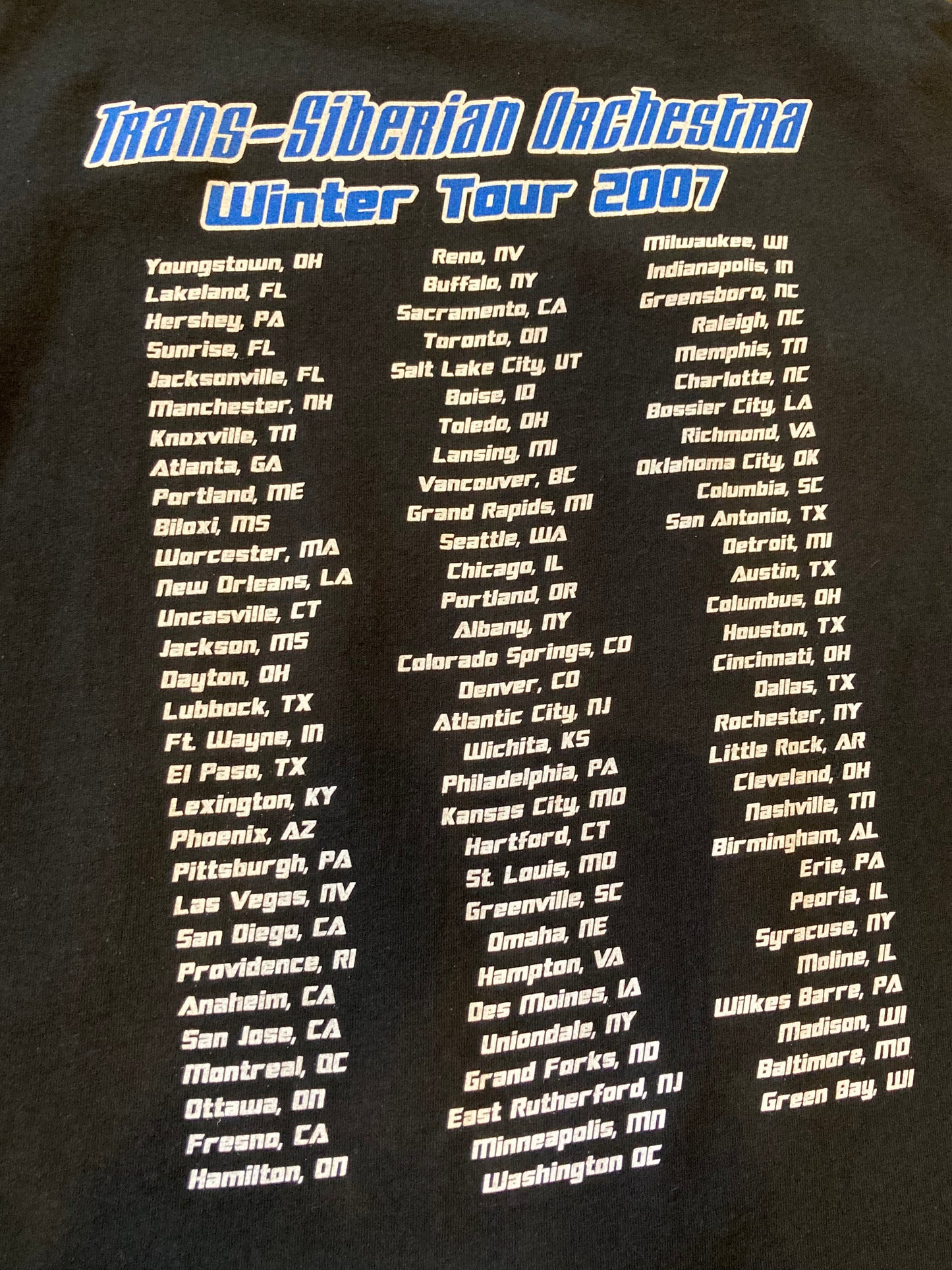 Trans-Siberian Orchestra T-shirt