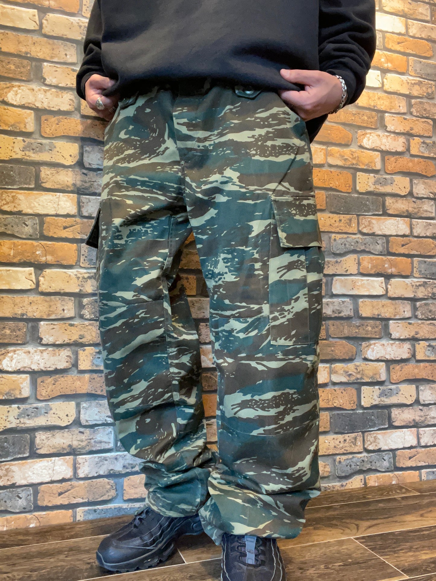 Greece Army lizard camouflage cargo pants