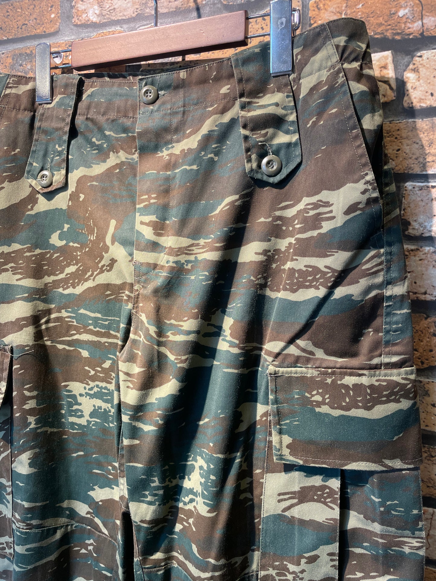 Greece Army lizard camouflage cargo pants