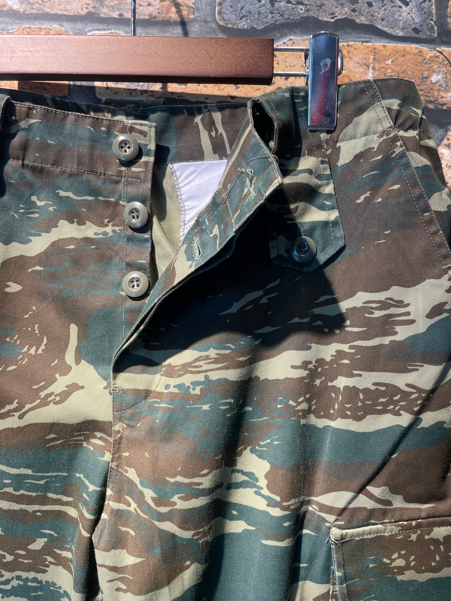 Greece Army lizard camouflage cargo pants
