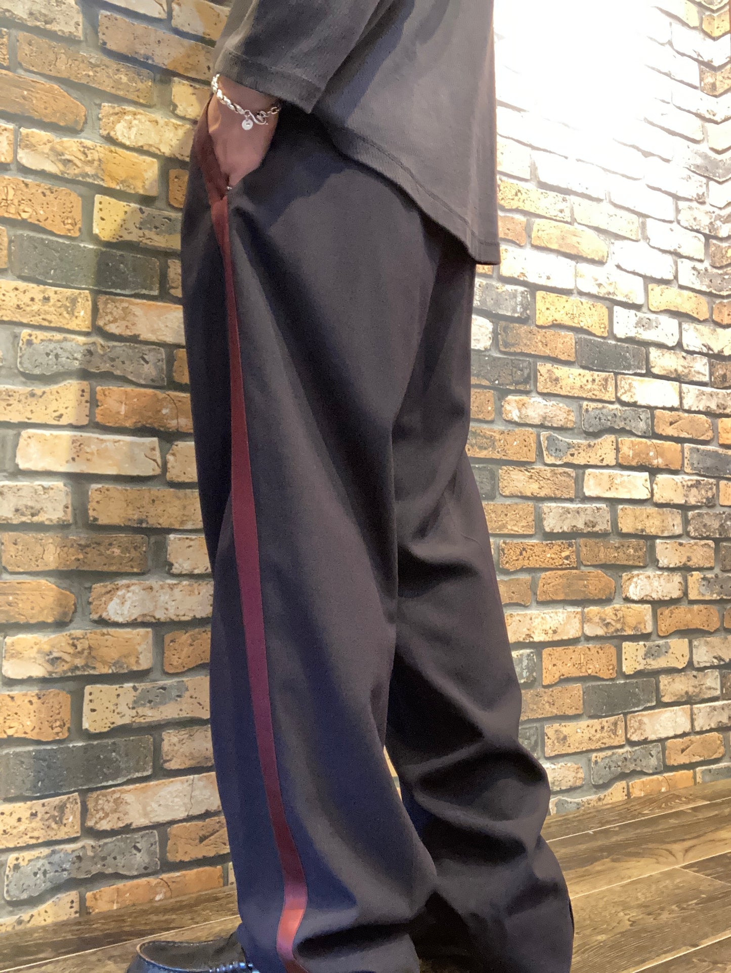 2tuck line slacks 60's~