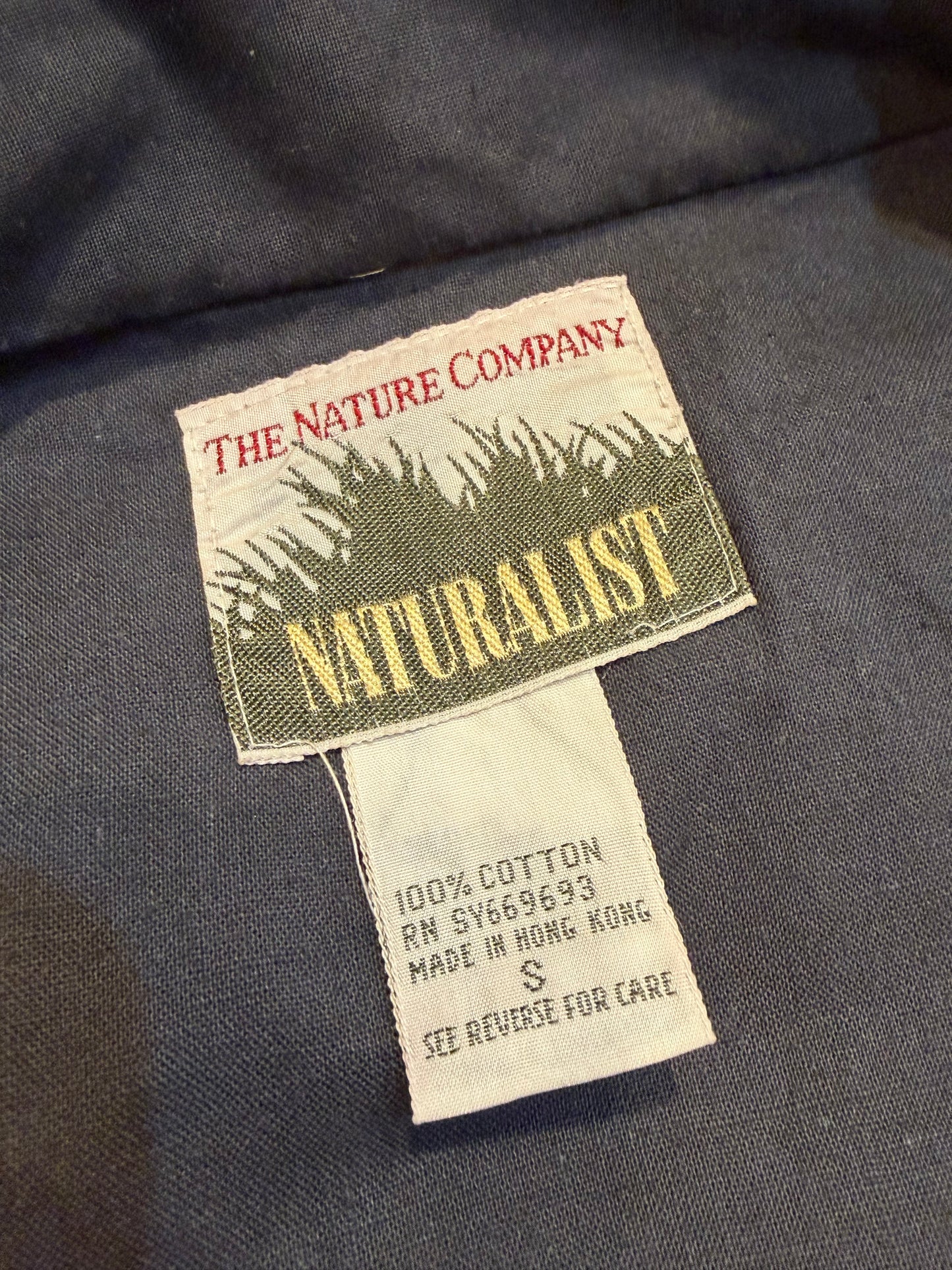NATURALIST over dye fishing vest 90's~00's