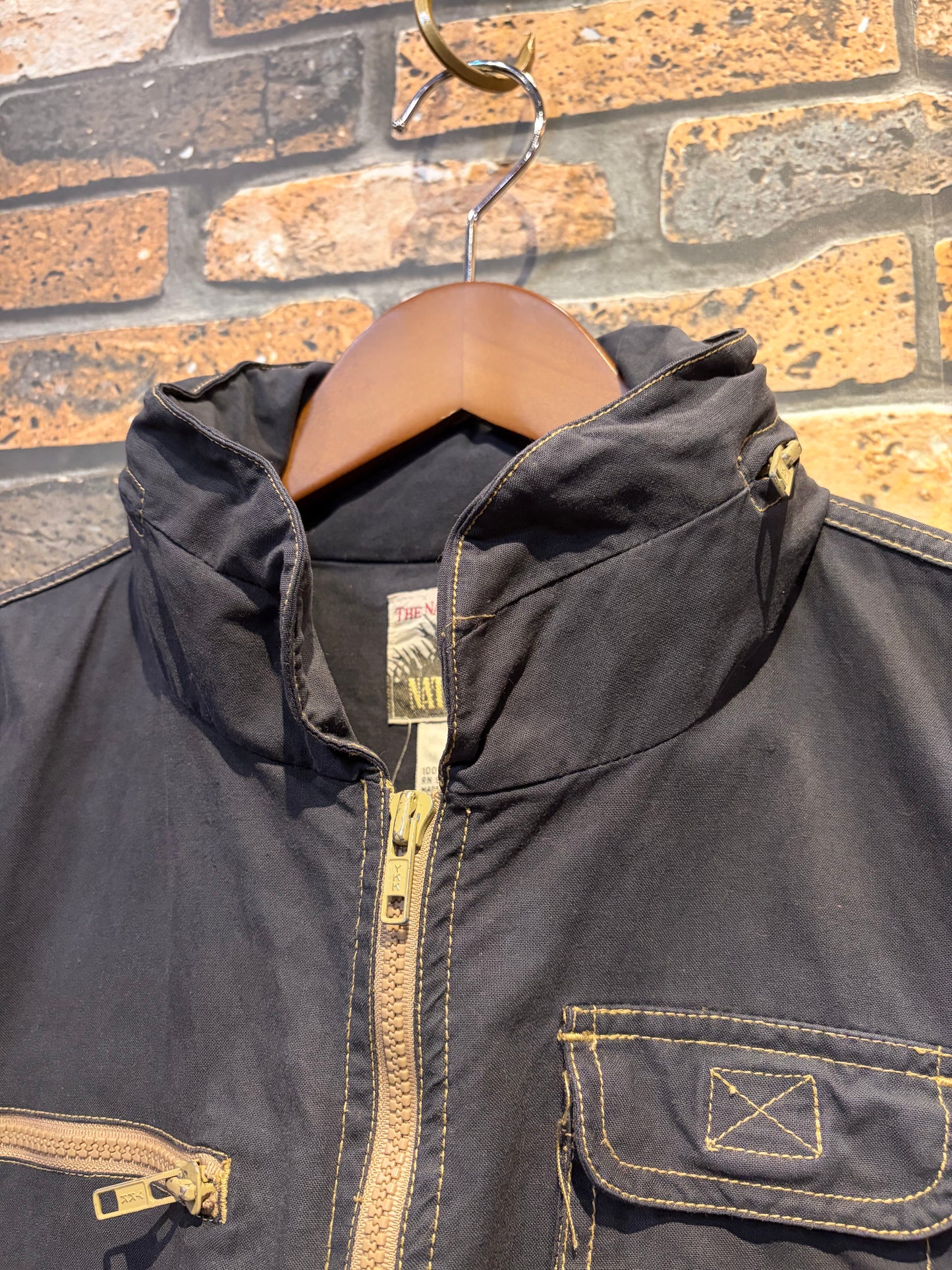 NATURALIST over dye fishing vest 90's~00's