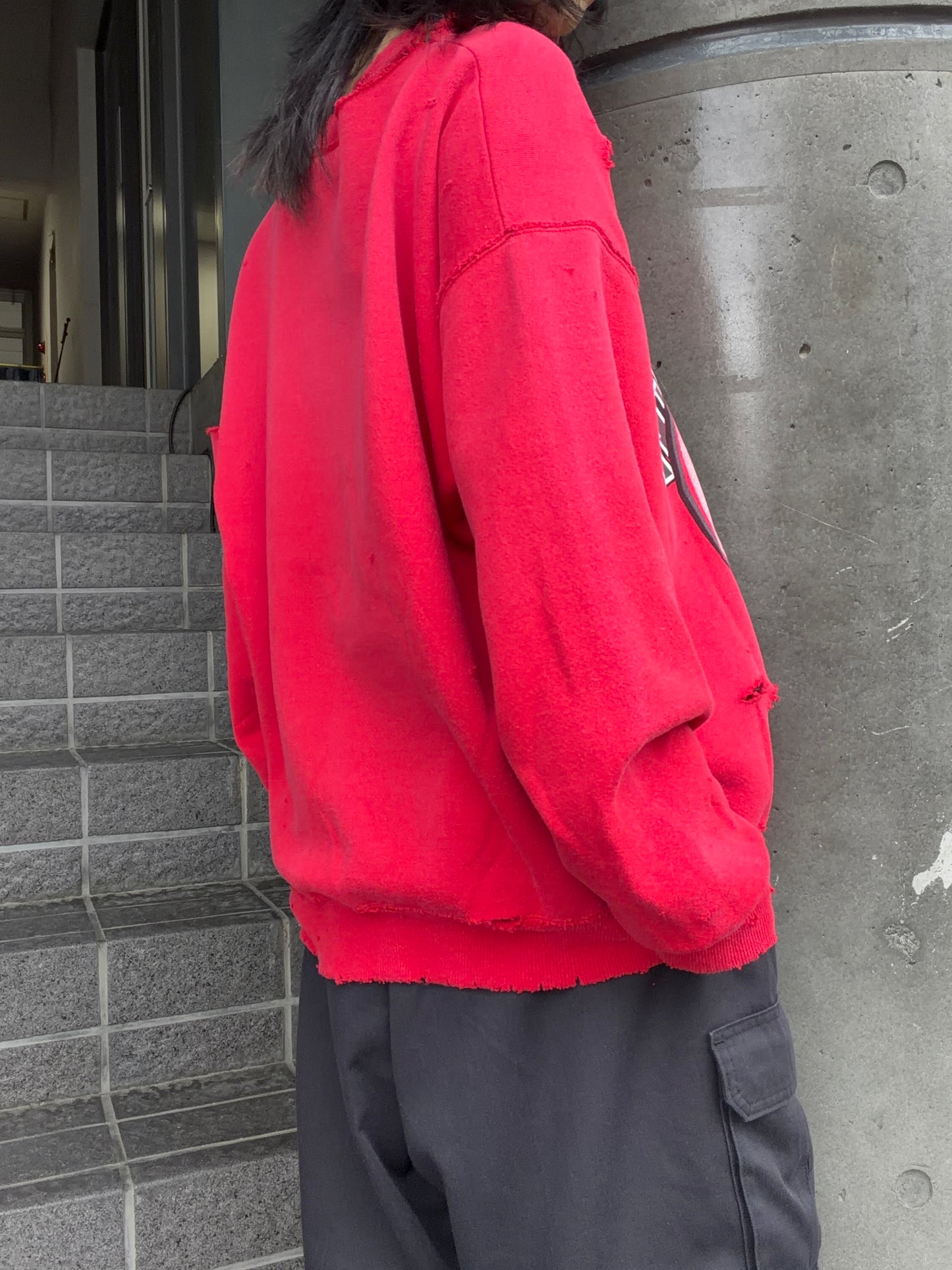 Hanes sweat shirt 90's~ Nebraska University