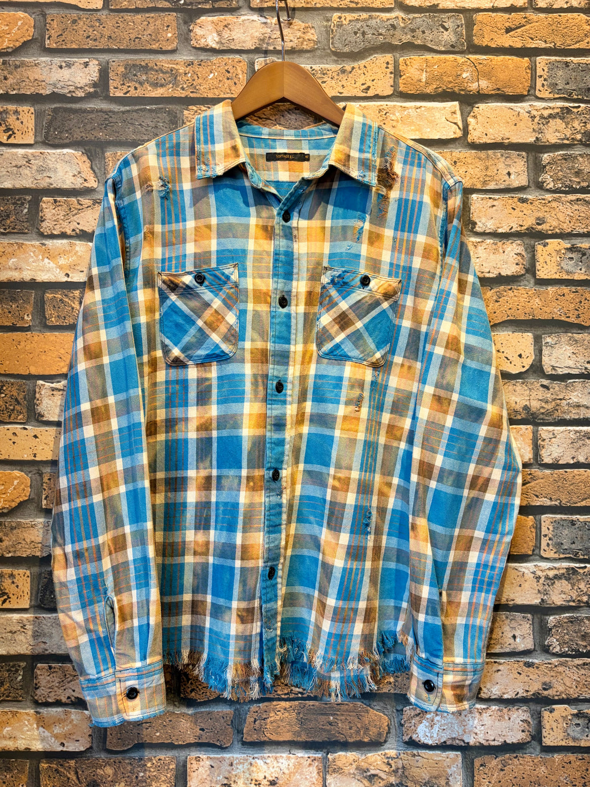 long-sleeve shirt damaged custom