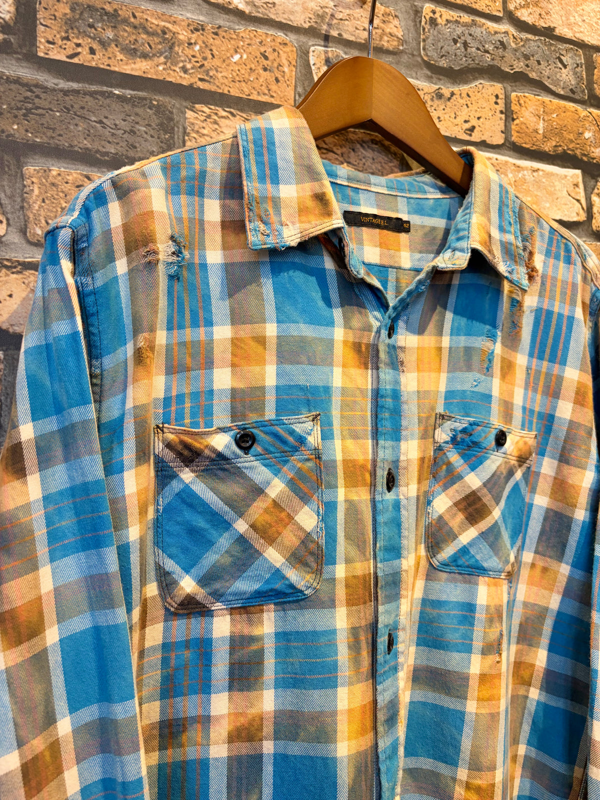 long-sleeve shirt damaged custom