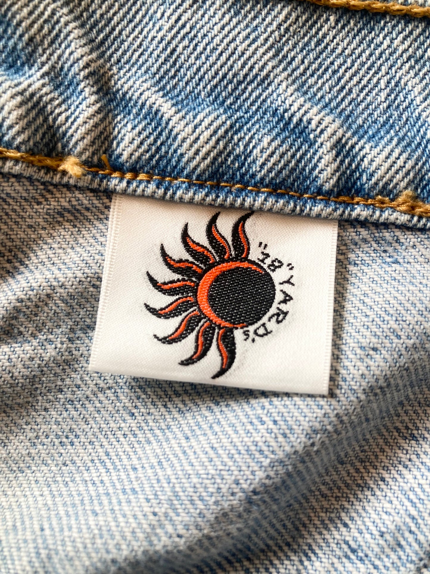 Denim damage, painted & shorts custom W36inch