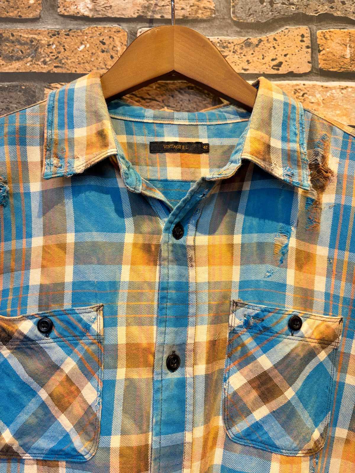long-sleeve shirt damaged custom