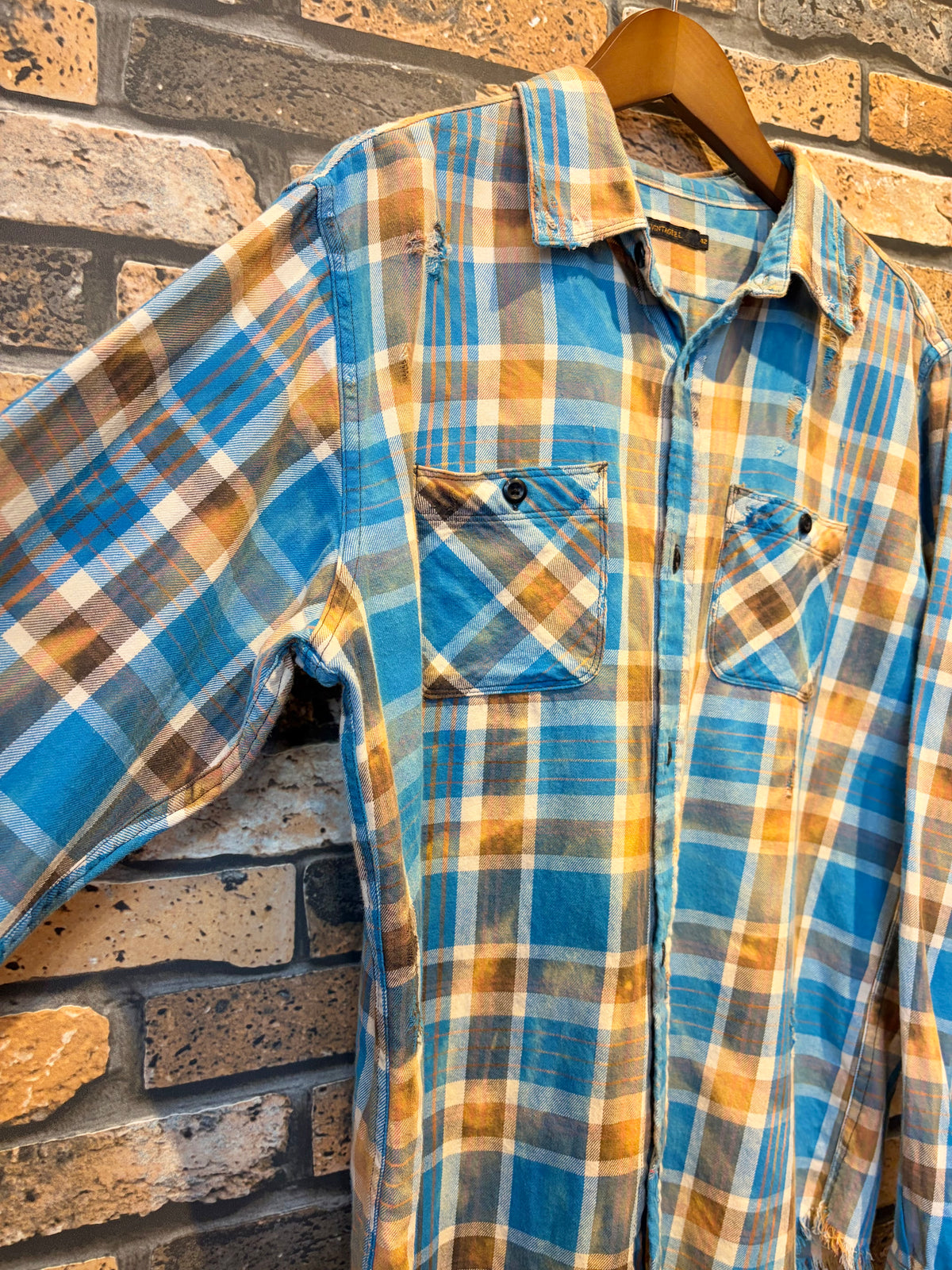 long-sleeve shirt damaged custom