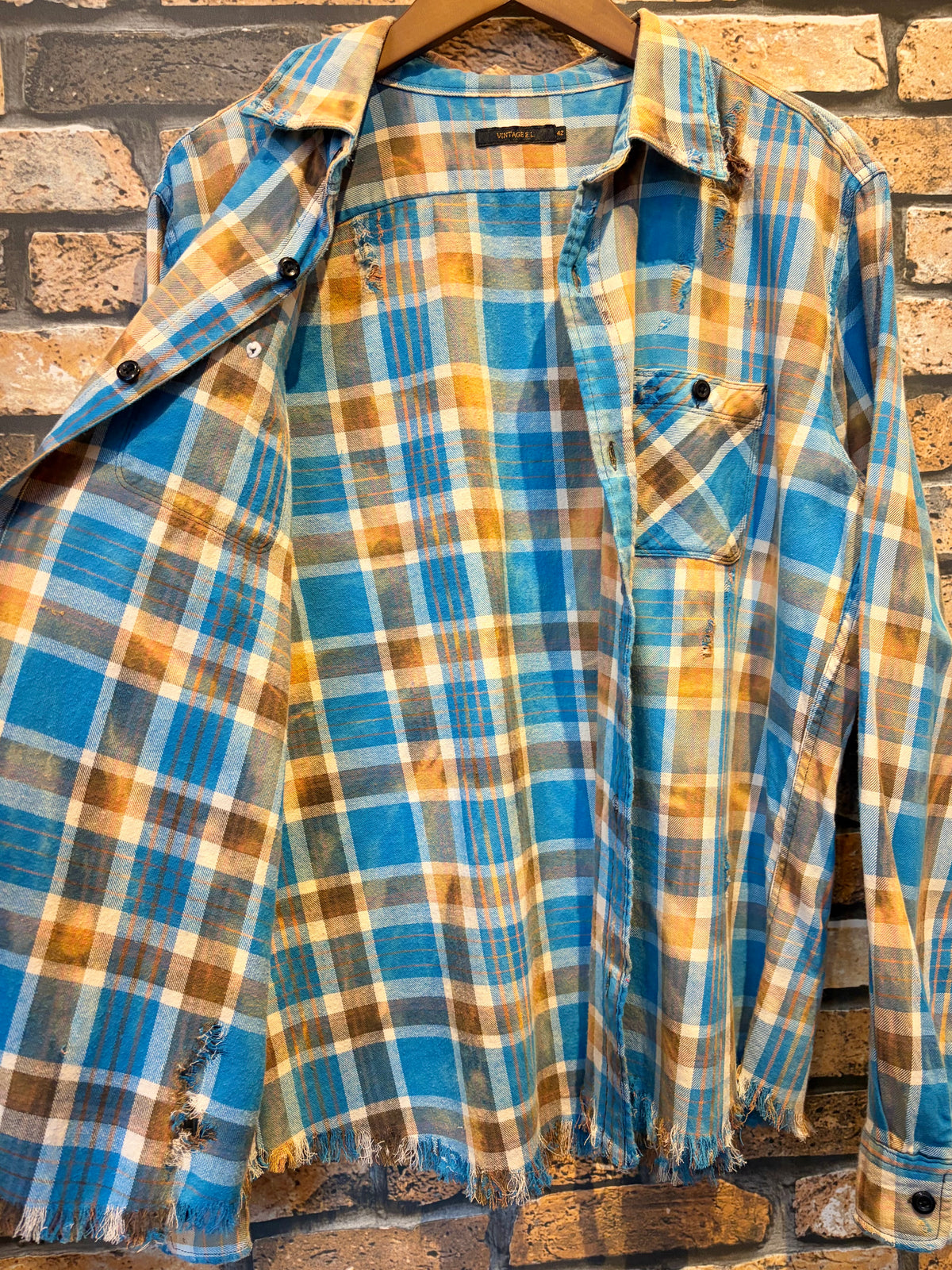 long-sleeve shirt damaged custom