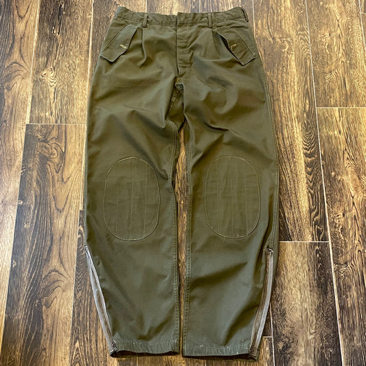 ”Italian military" 70's〜80’s parachute pants W34×L34相当
