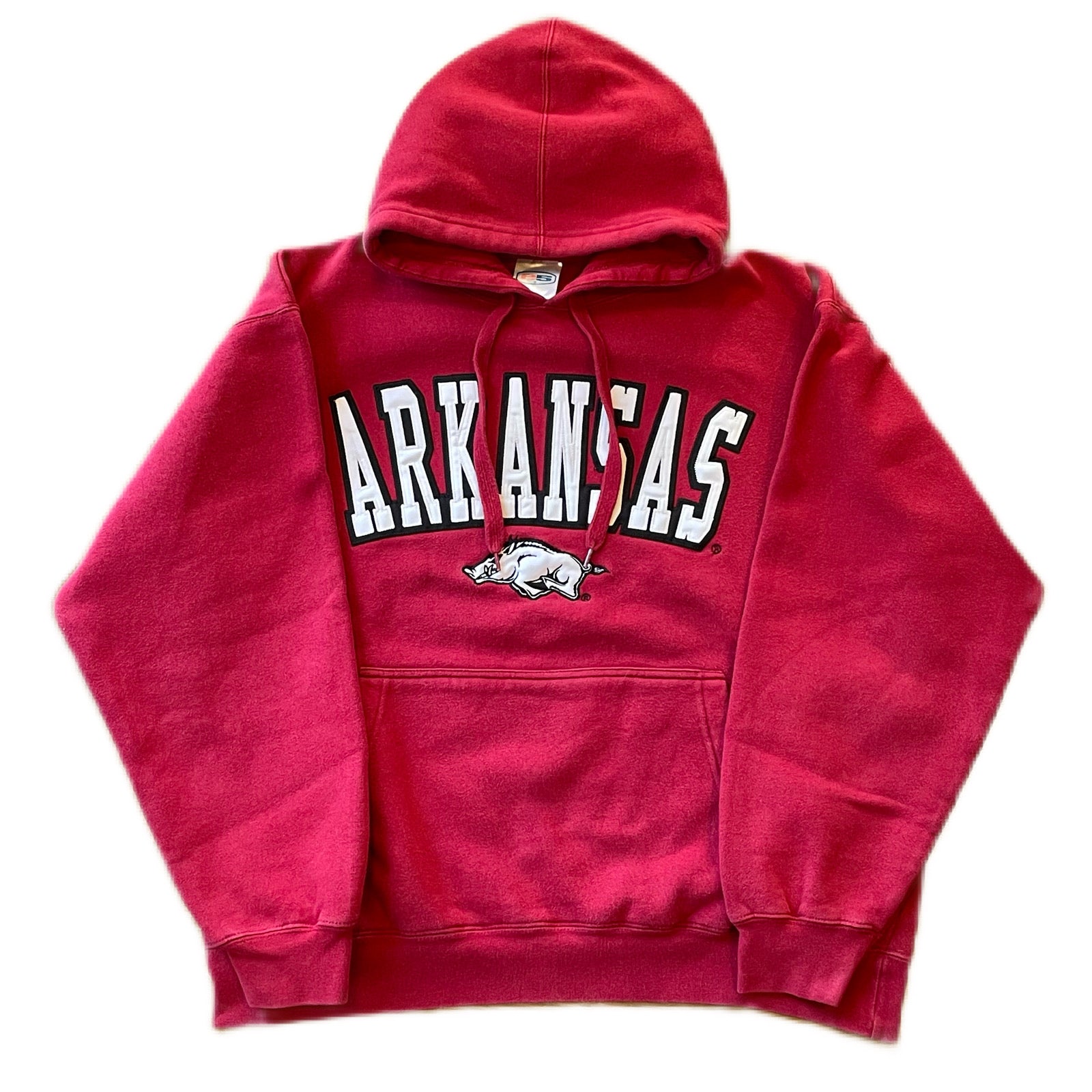 ”ARKANSAS” patch hoodie　L