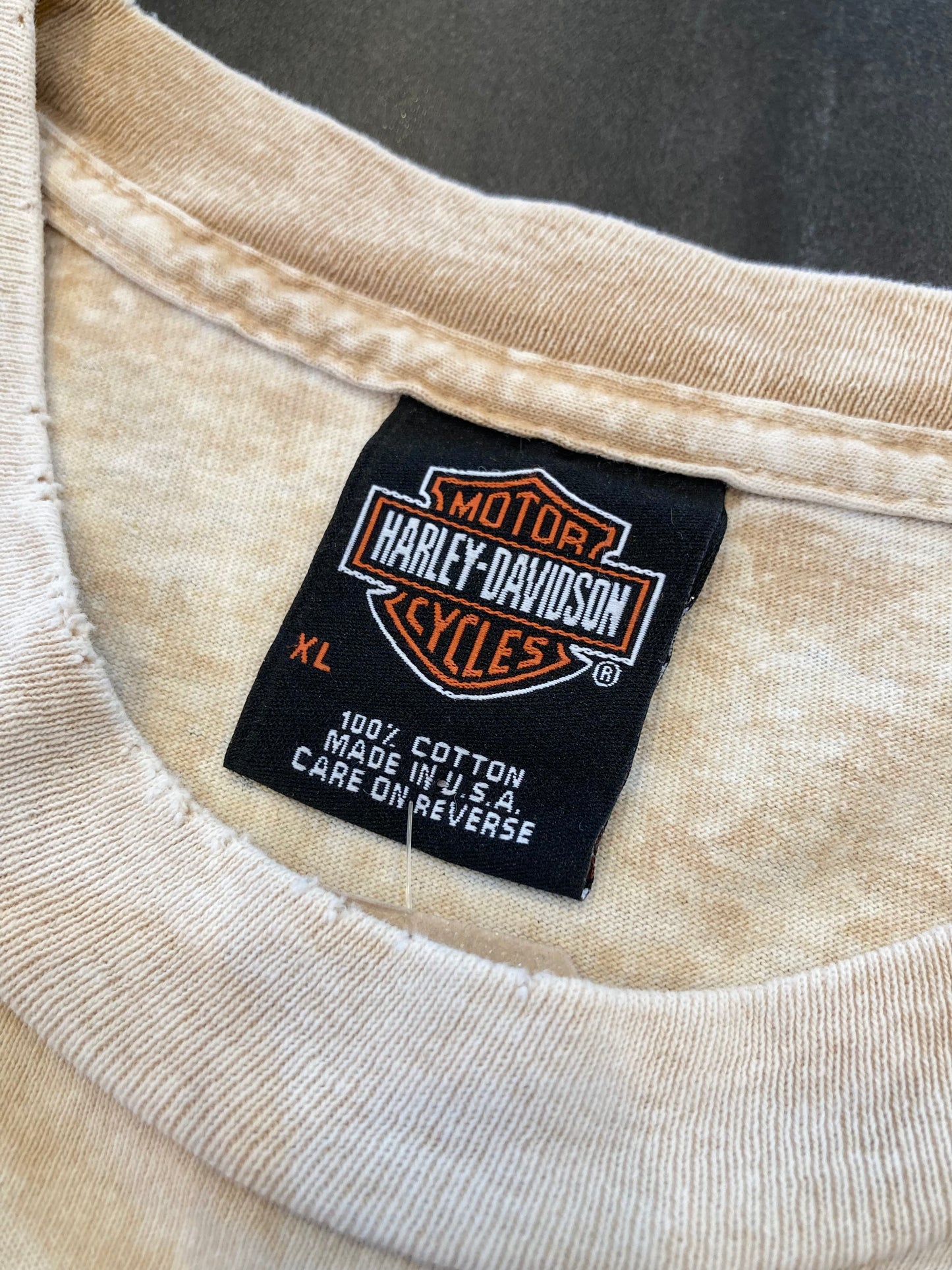 HARLEY-DAVIDSON print-T 00's~ made in USA