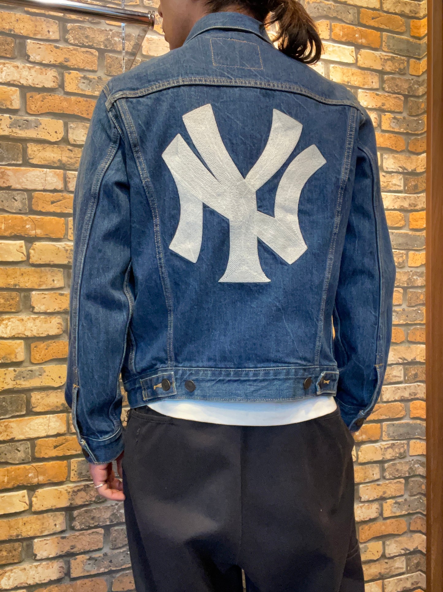 Levi's denim tracker jacket ”New York Yankees”