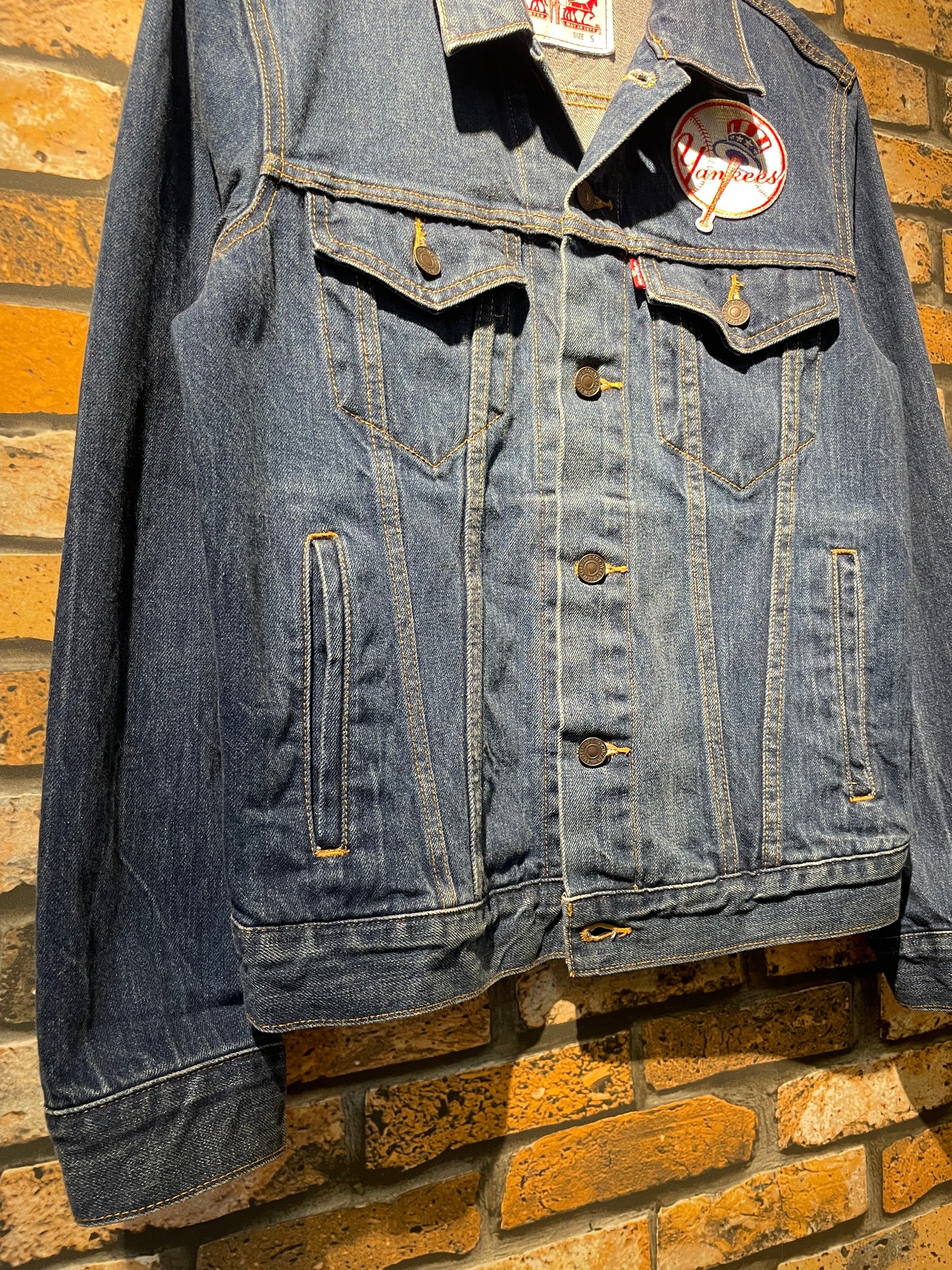 Levi's denim tracker jacket ”New York Yankees”