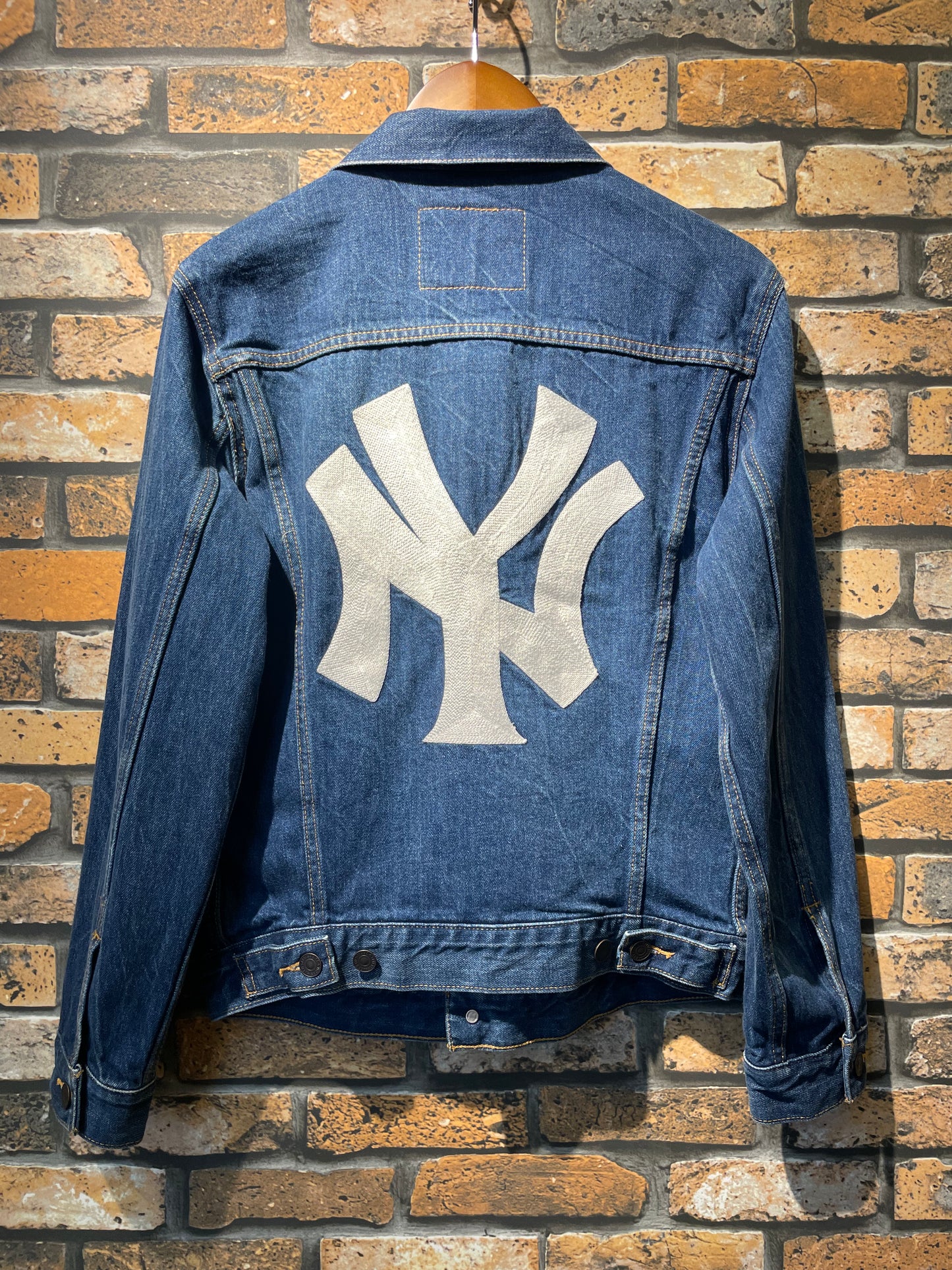 Levi's denim tracker jacket ”New York Yankees”