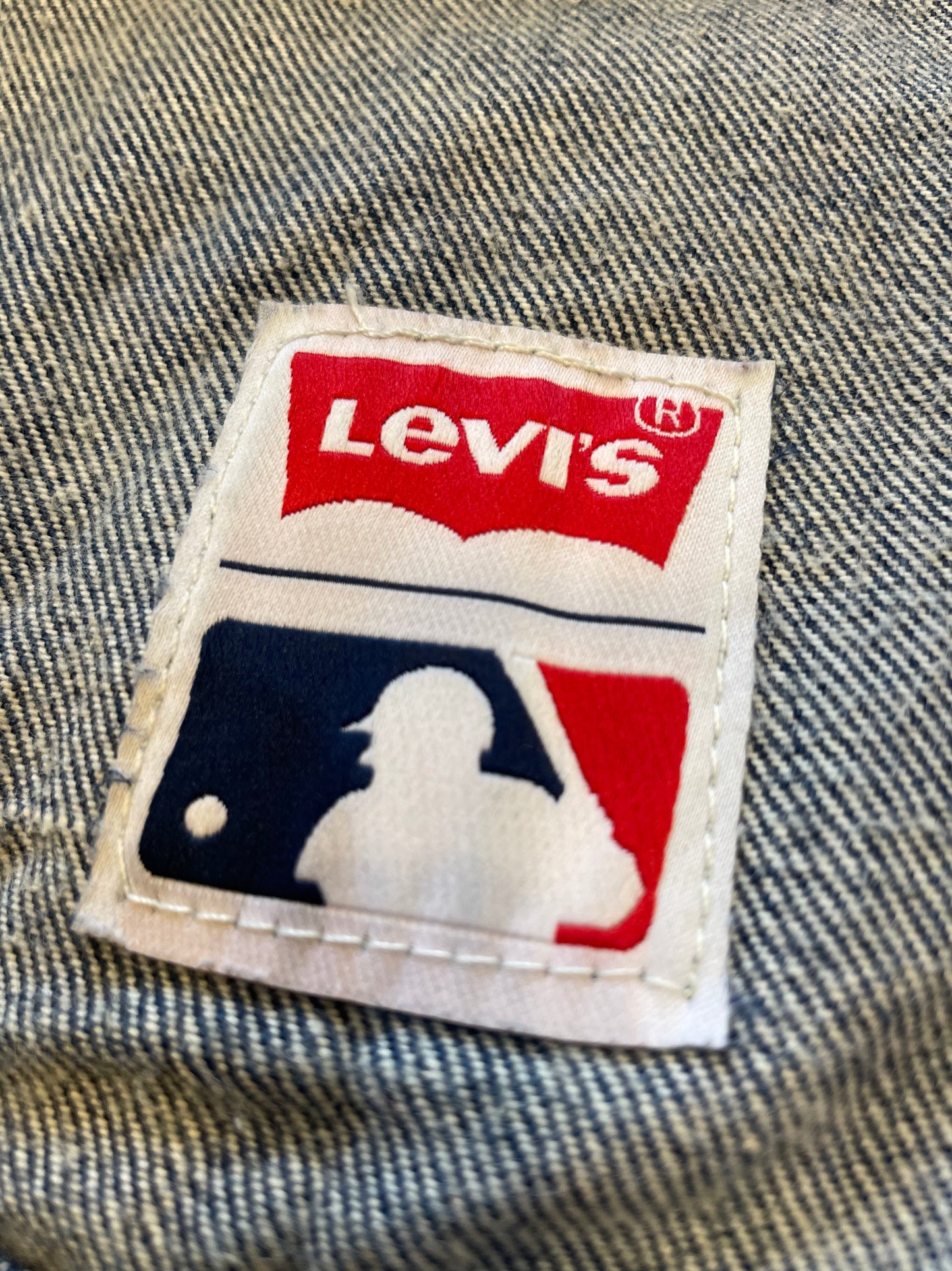 Levi's denim tracker jacket ”New York Yankees”