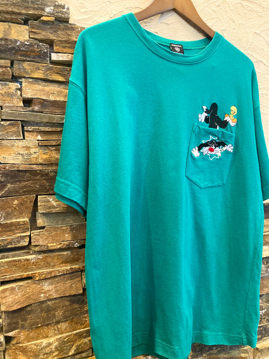 WARNER BROS. T-shirt 90's~