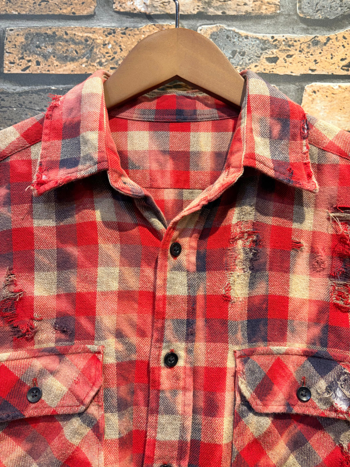 long-sleeve shirt damaged custom