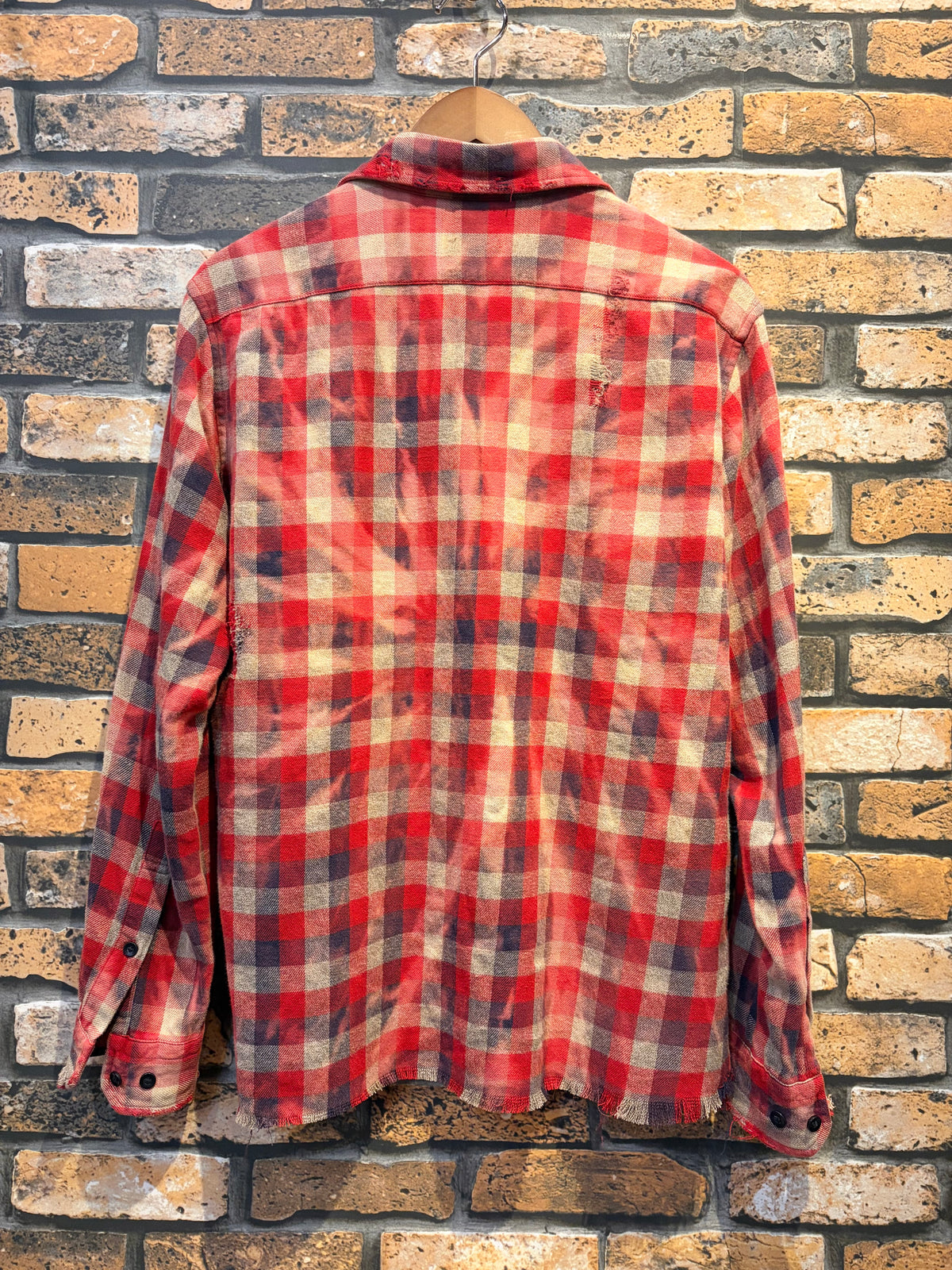 long-sleeve shirt damaged custom