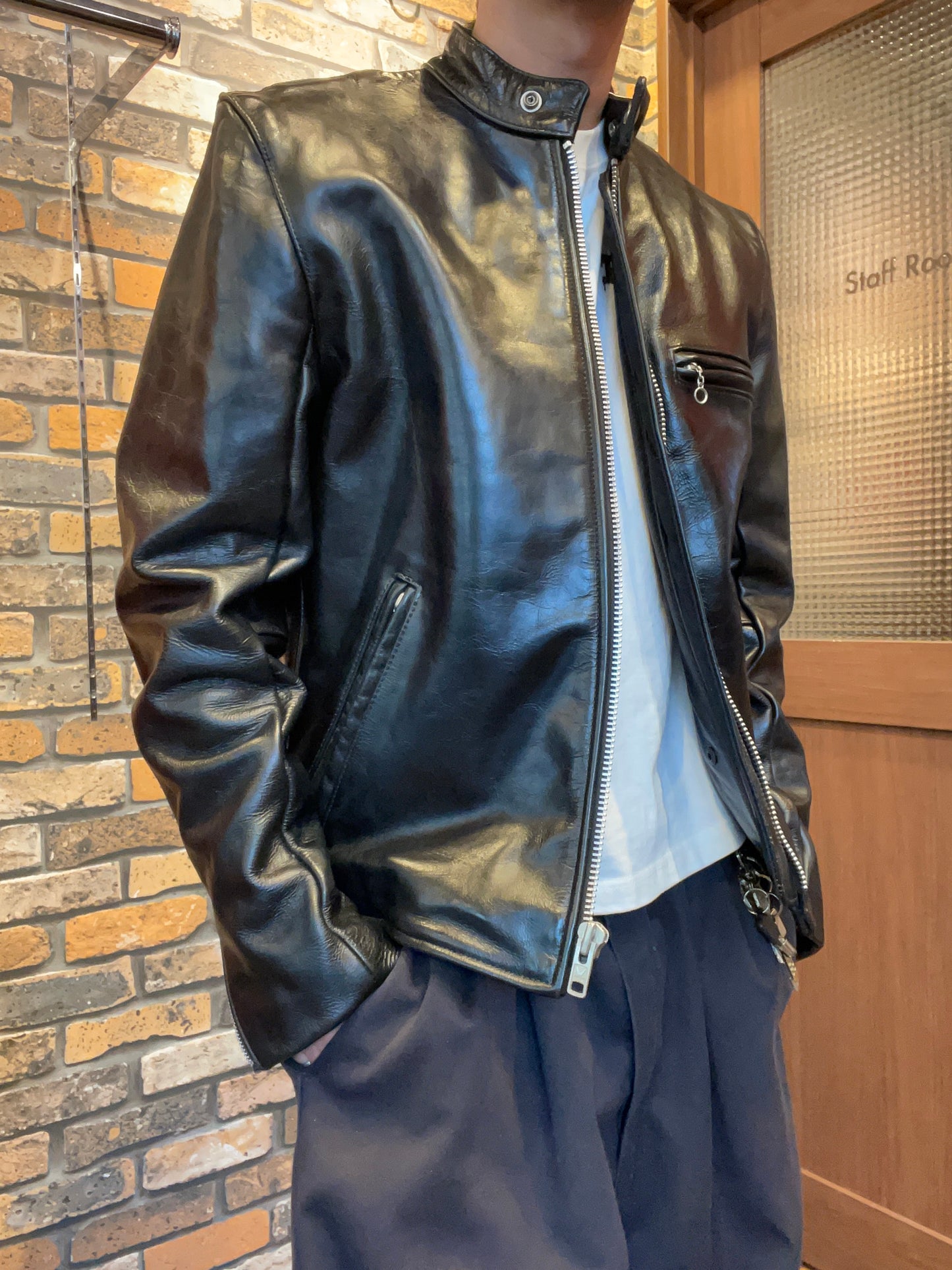vanson Single riders jacket made in USA